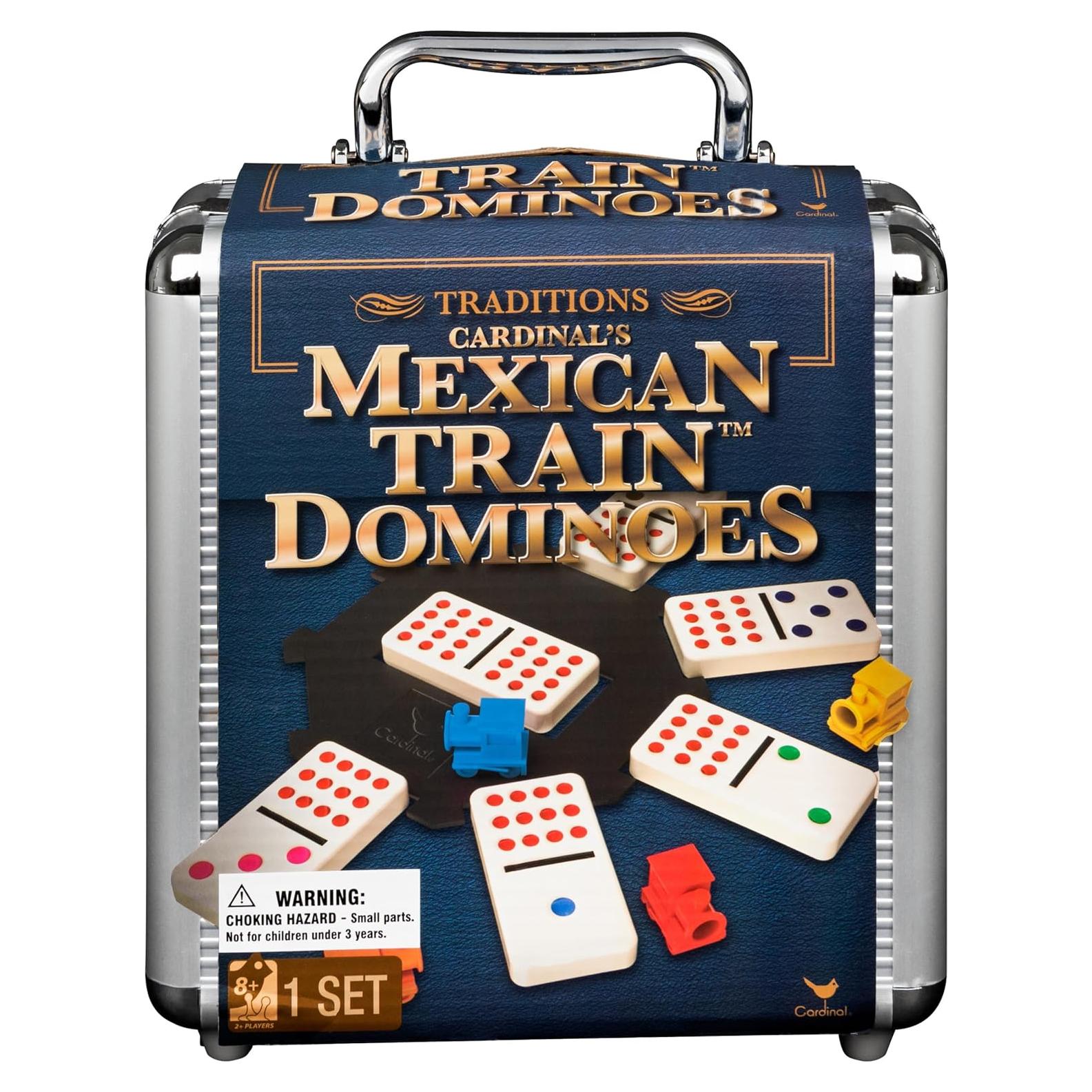 Juego de Dominó Mexicano Spin Master en Estuche de Aluminio