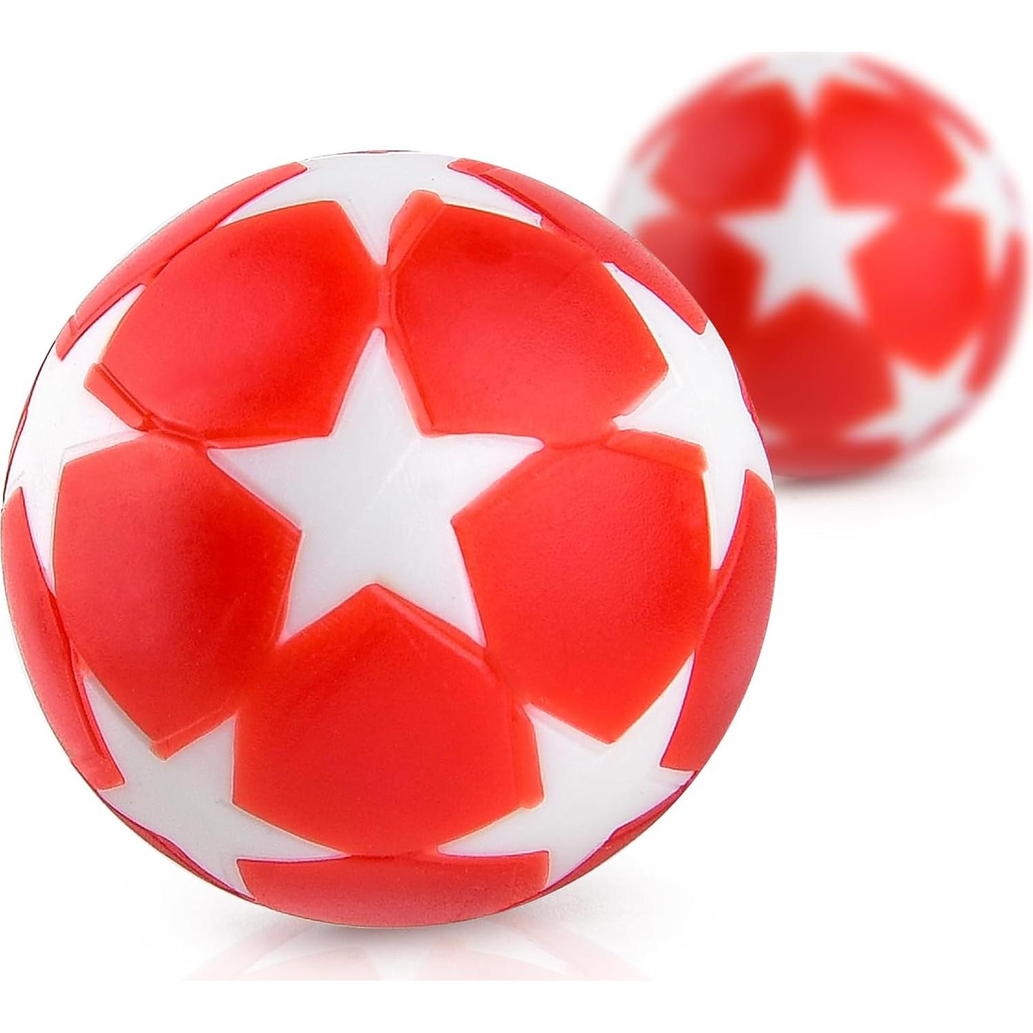 Coopay 24 Pelotas de Fútbol de Mesa 32mm Multicolor