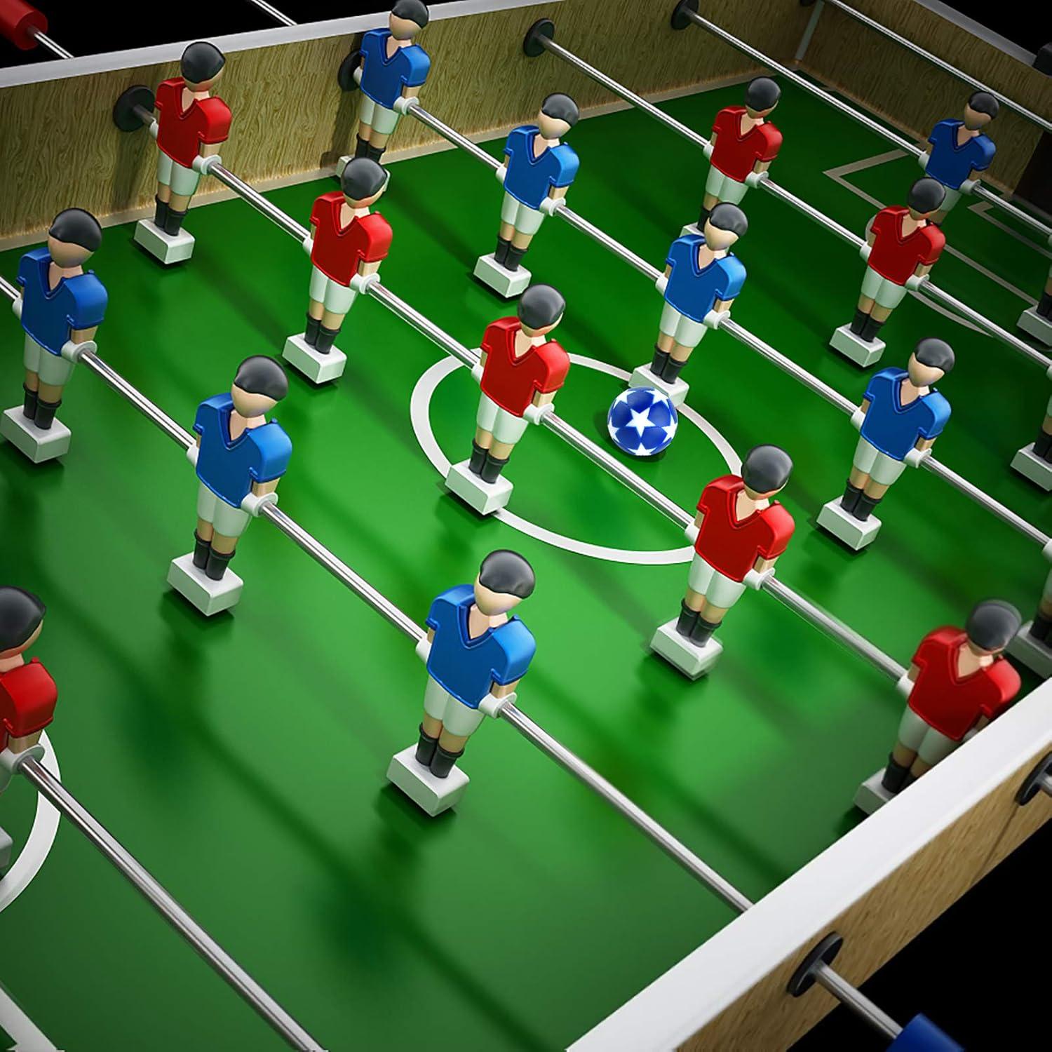 Coopay 24 Pelotas de Fútbol de Mesa 32mm Multicolor