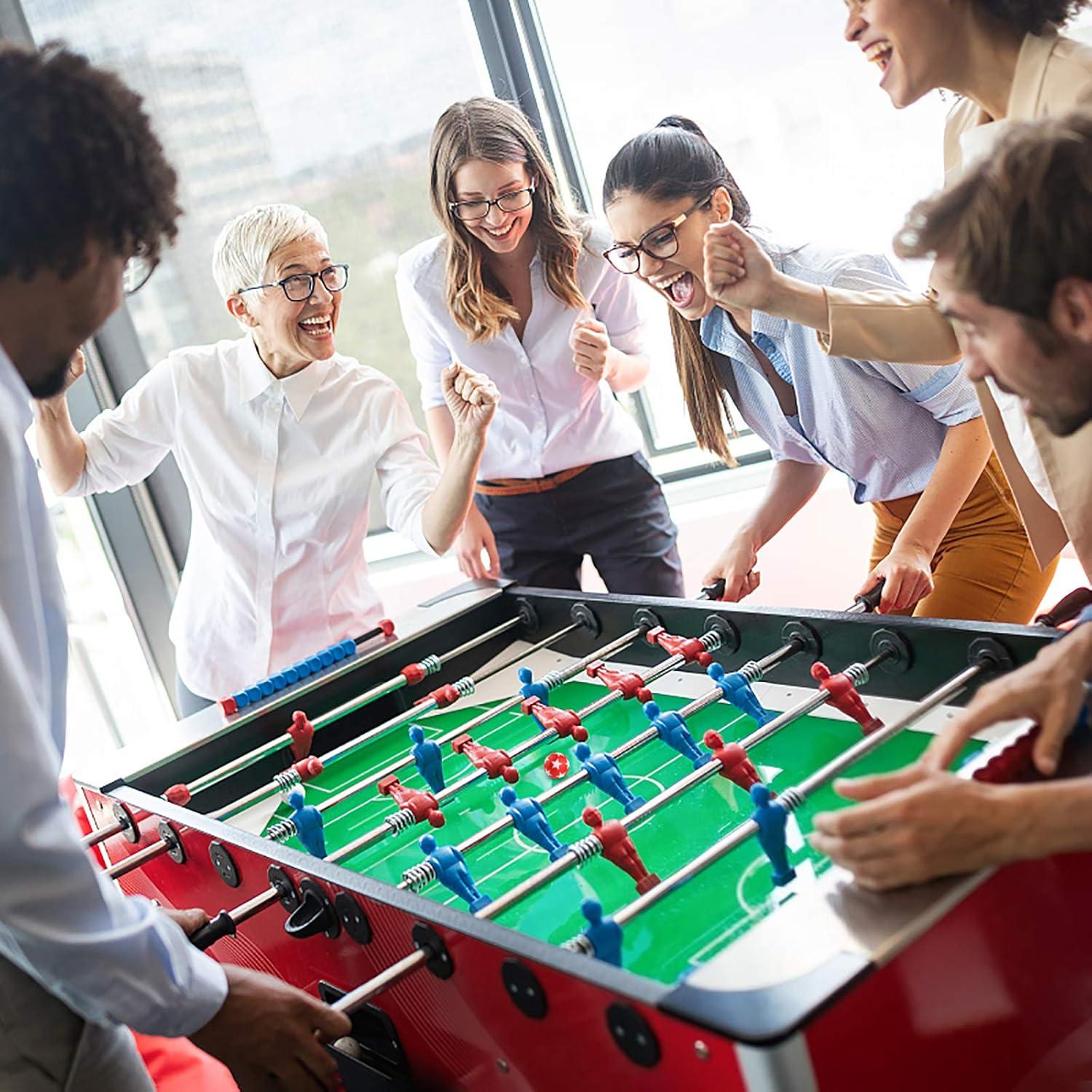 Coopay 24 Pelotas de Fútbol de Mesa 32mm Multicolor