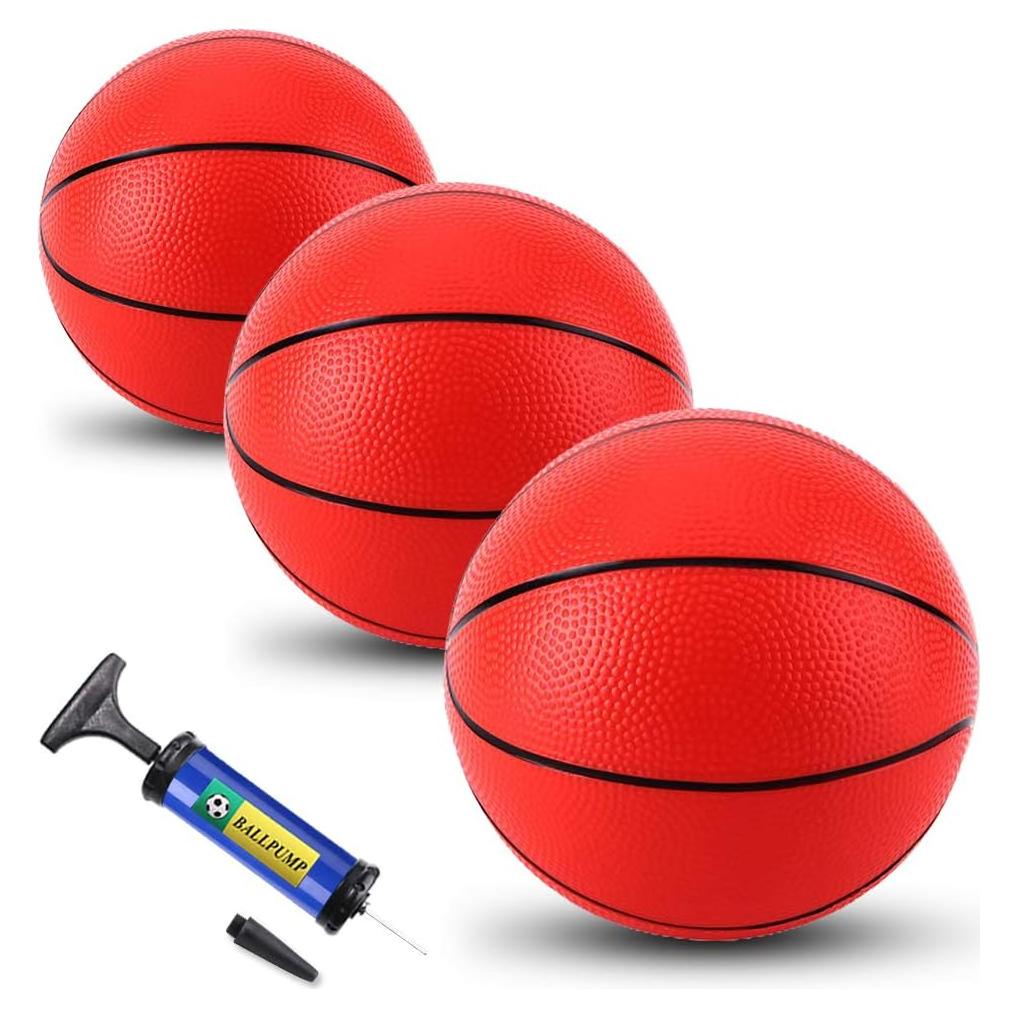 Mini Balones de Baloncesto TNELTUEB 21.6 cm Paquete de 3