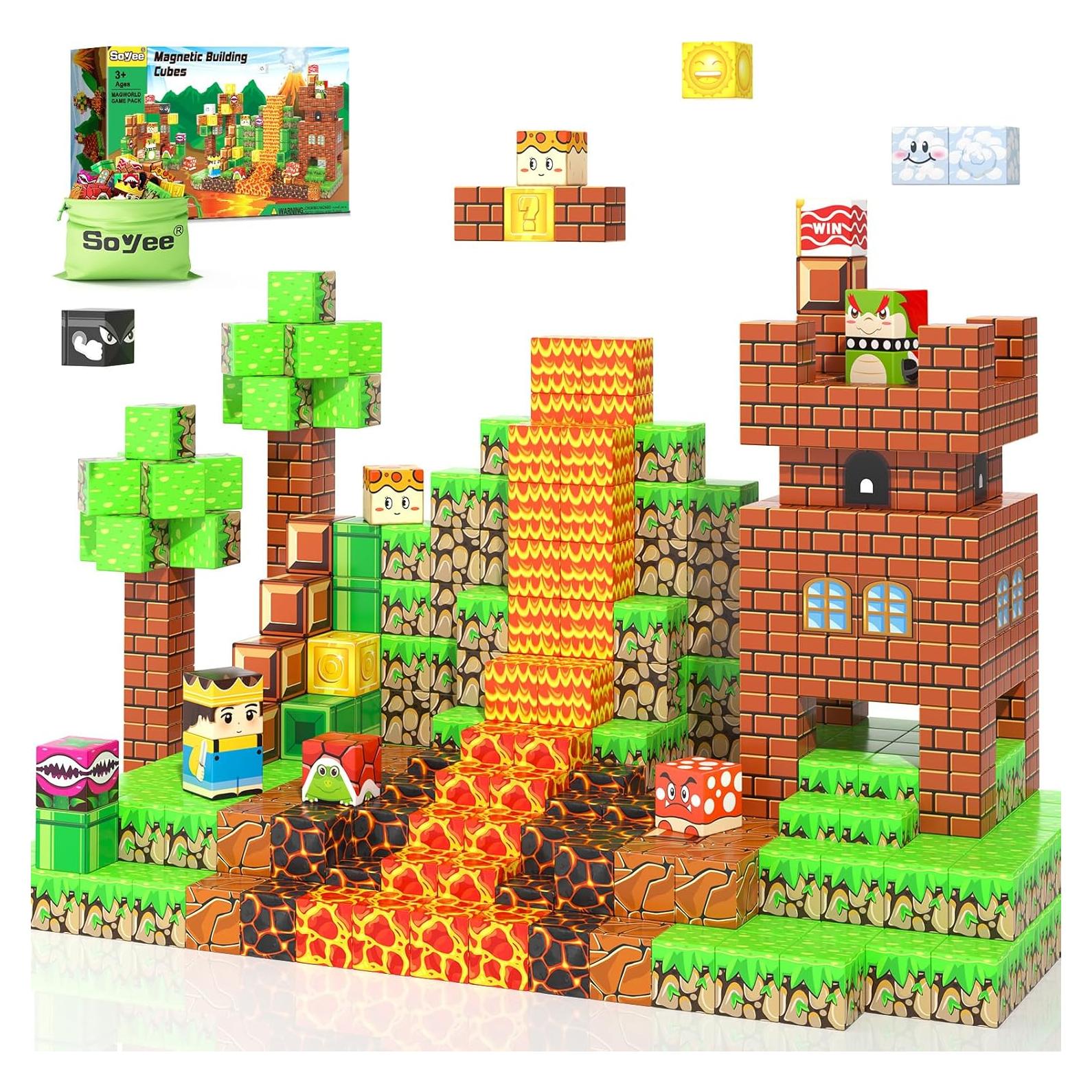 Bloques Magnéticos Soyee SOYEE-C Juguetes de Construcción 27x16cm