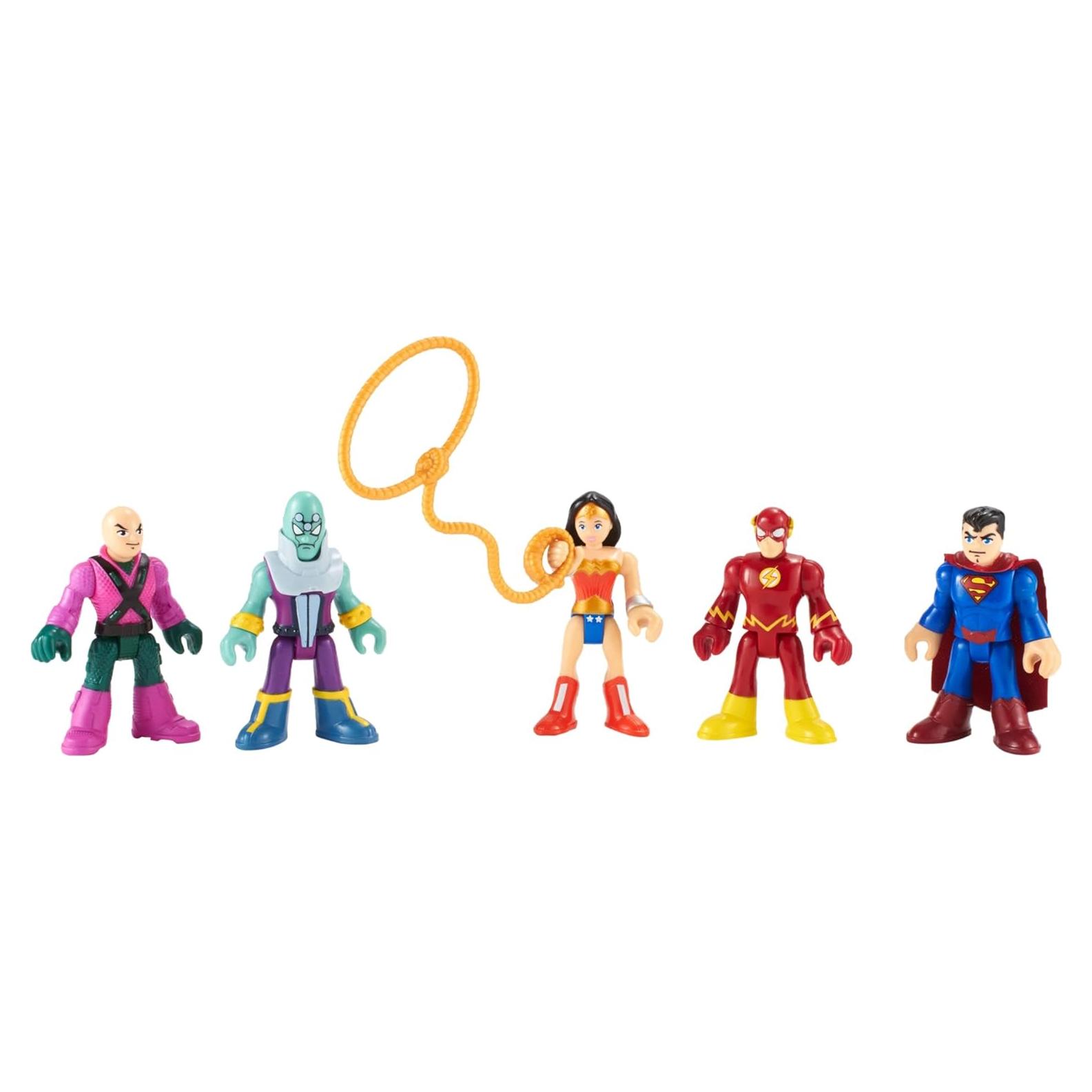 Fisher-Price DC Super Amigos Pack Héroes y Villanos
