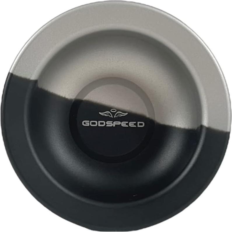 YoYo Profesional Godspeed YoYoFactory Negro Plata 65g