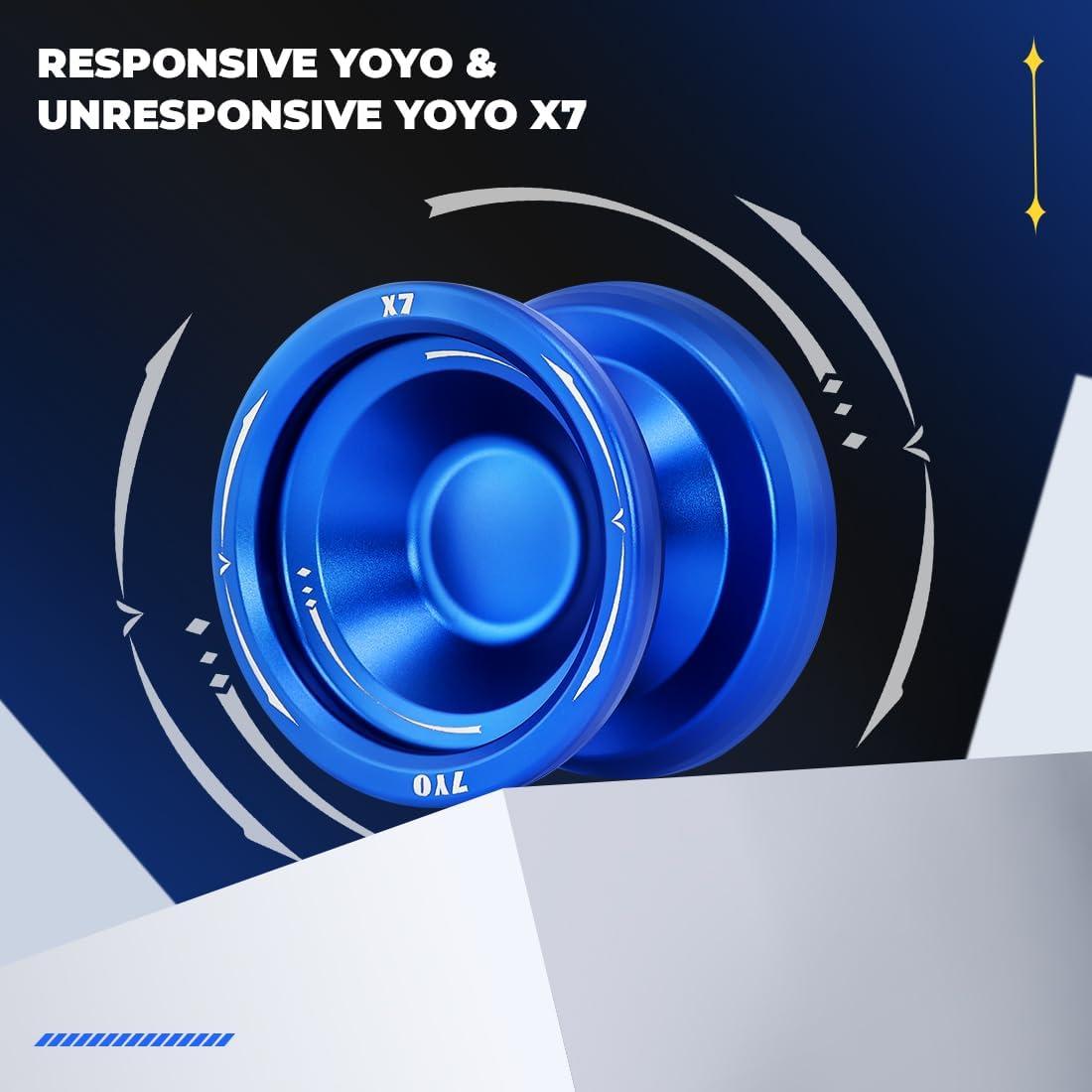 Yoyo Profesional Wabesmanis X7 Doble Función para Niños 8+