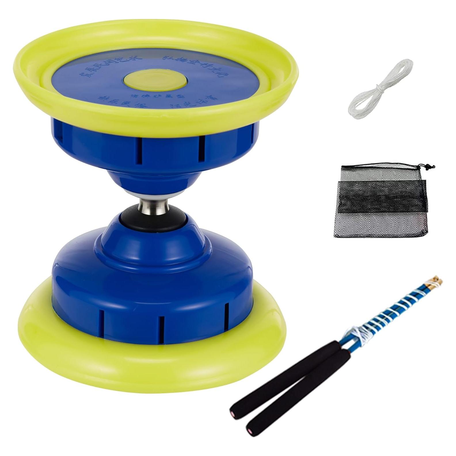 Diabolo Chino Erencook Azul con Sonido y Triple Rodamiento