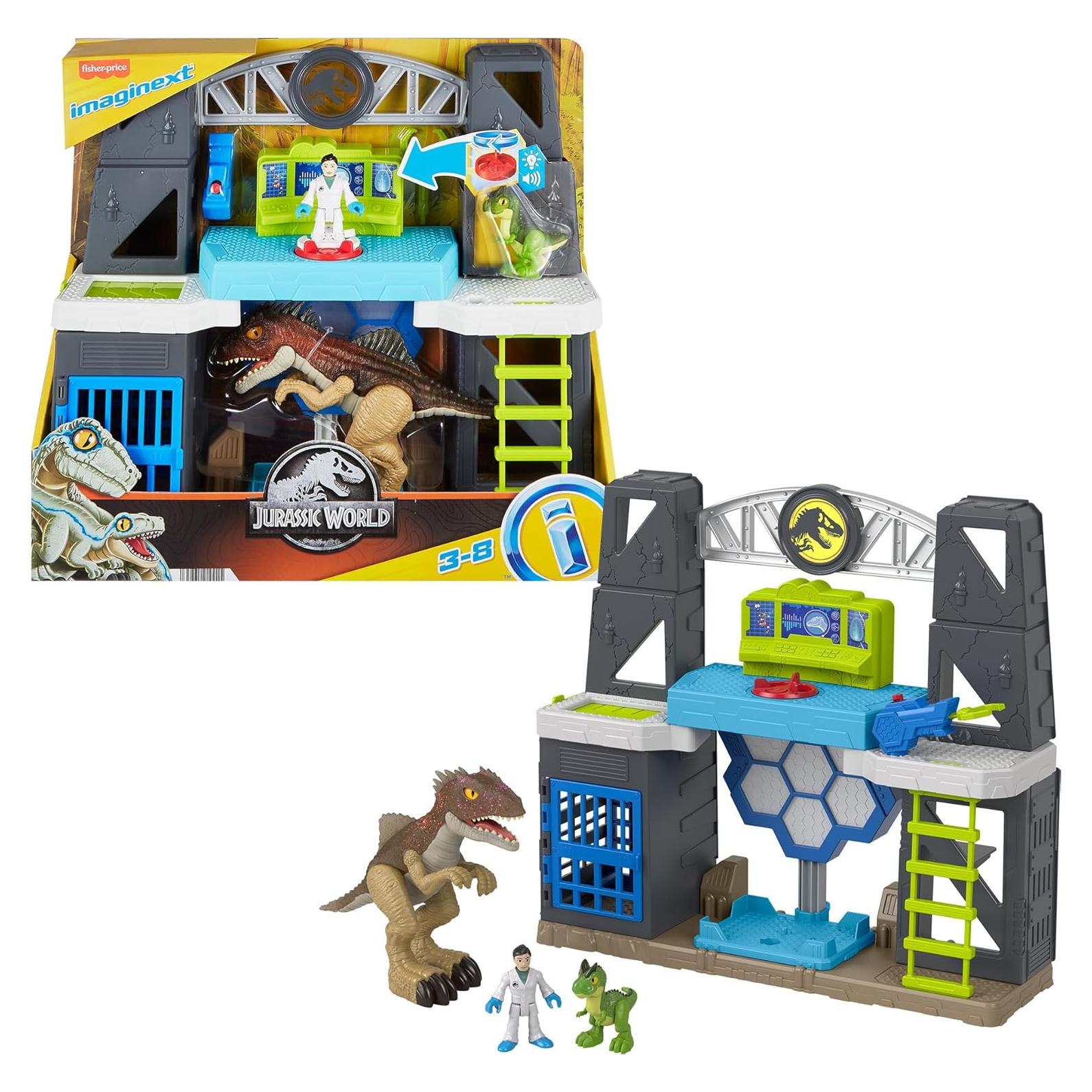 Juguete Dinosaurios Imaginext Fisher-Price HVY26 con Luces