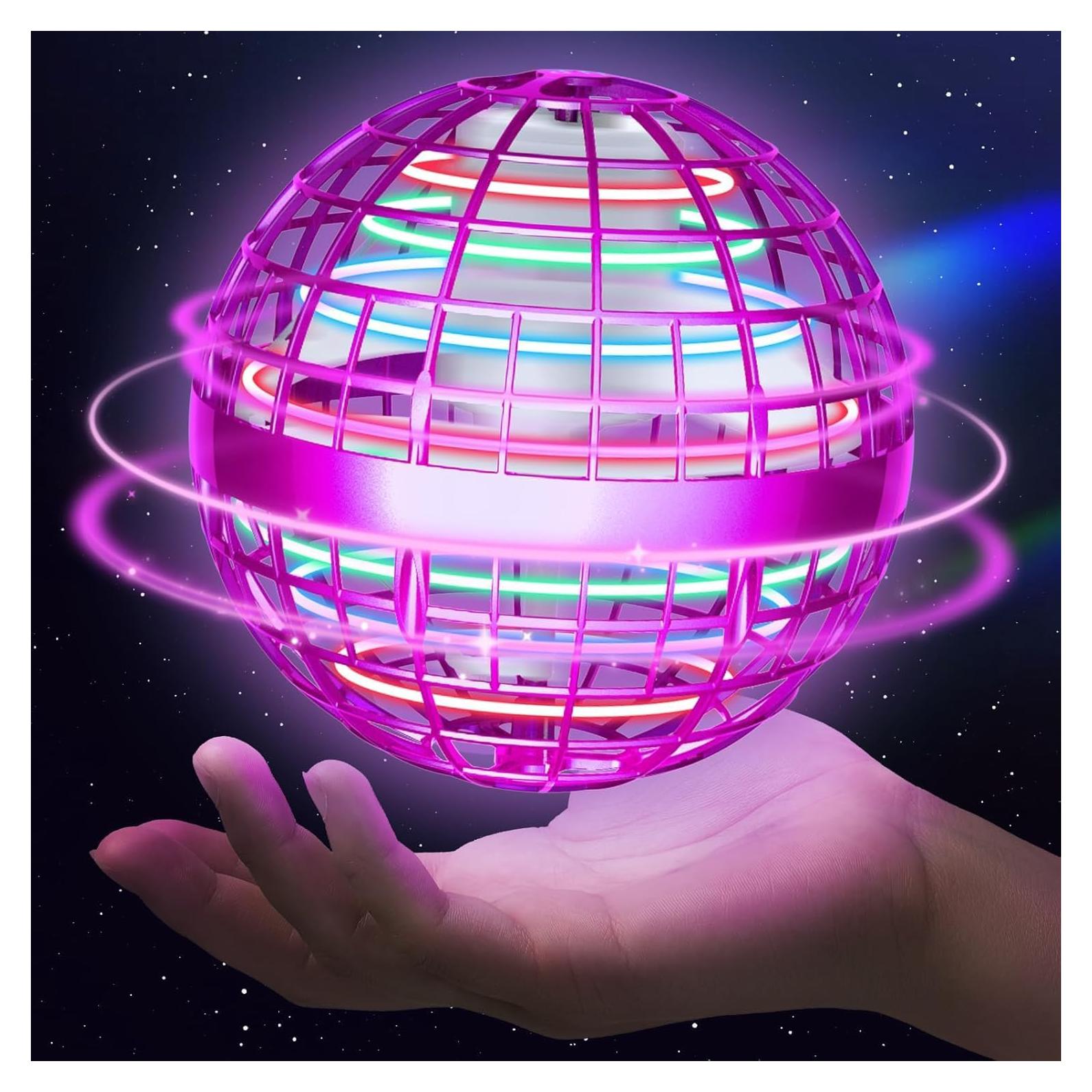 Bola Voladora Sosuy Rosa - Dron de Mano Interactivo 8cm