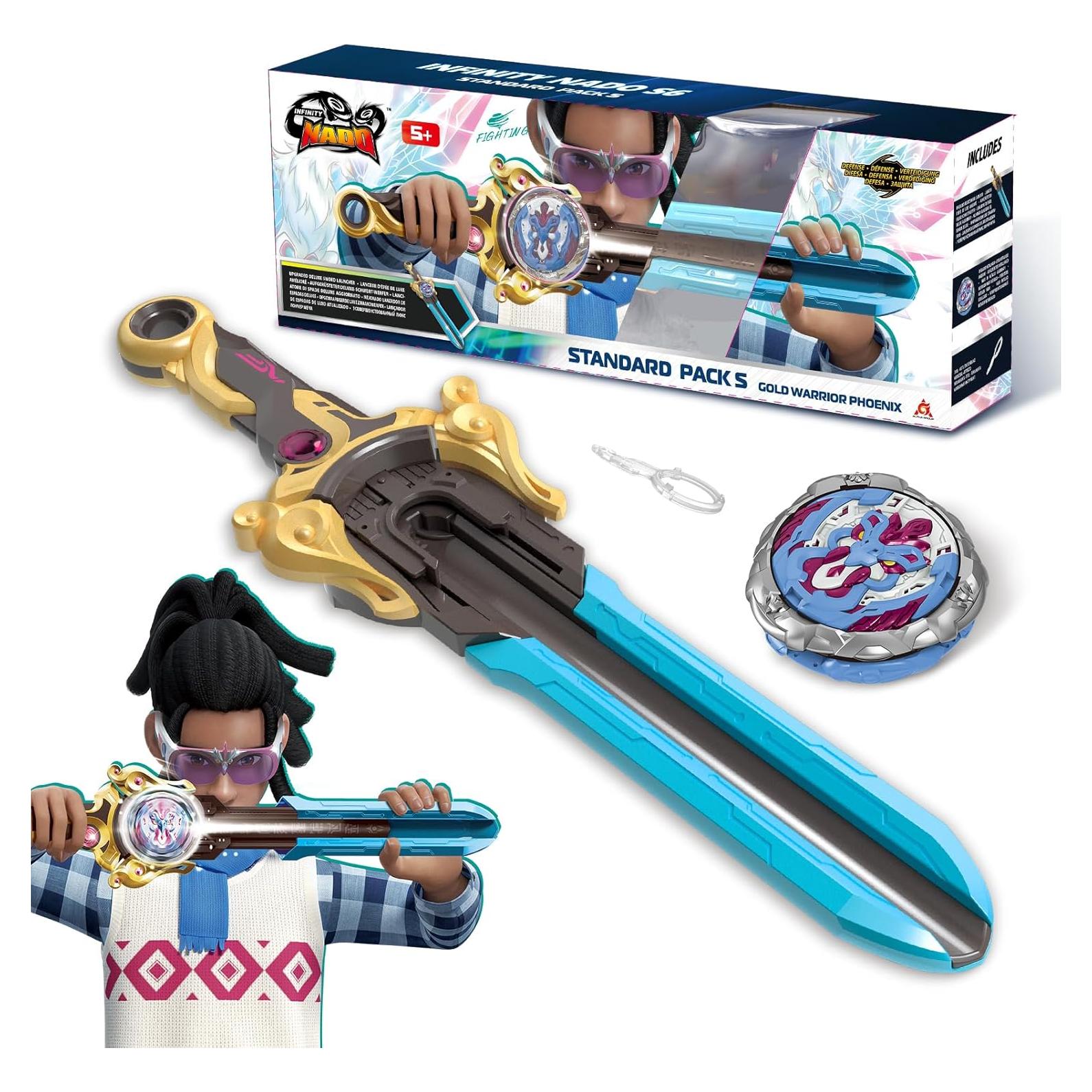 Juguete de Batalla INFINITY NADO Fénix Guerrero Dorado