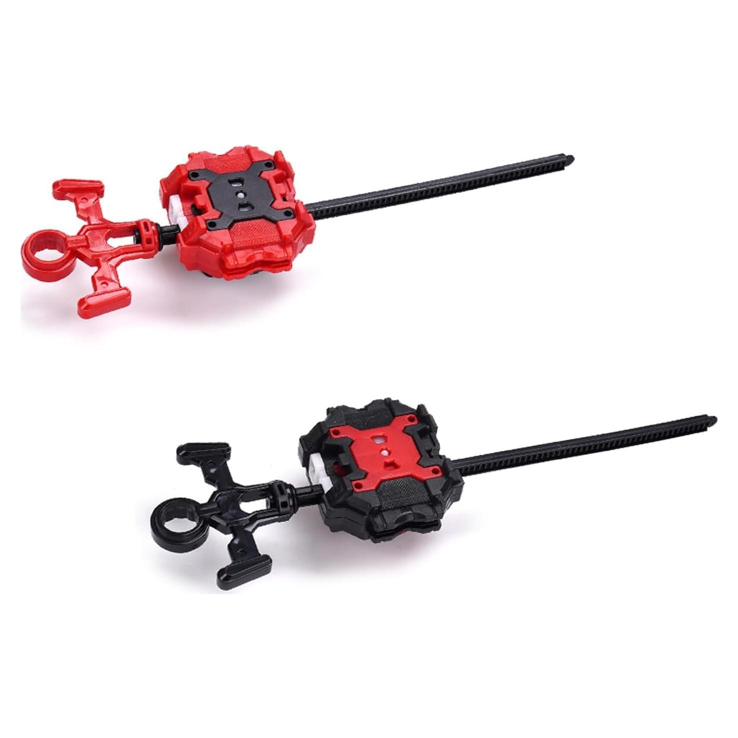 Lanzadores de Picos Burst COCOFOX - 2 Paquete Negro y Rojo