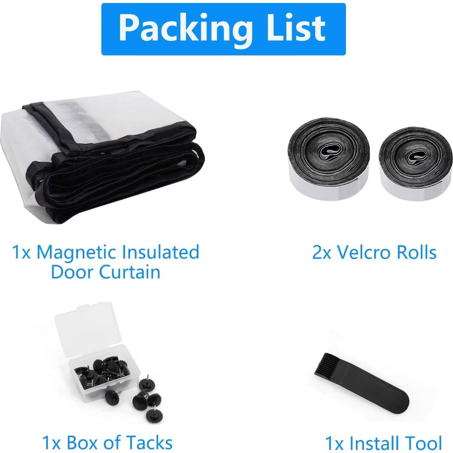 Cortina Térmica Aislante Magnética RELIANCER 147x198cm