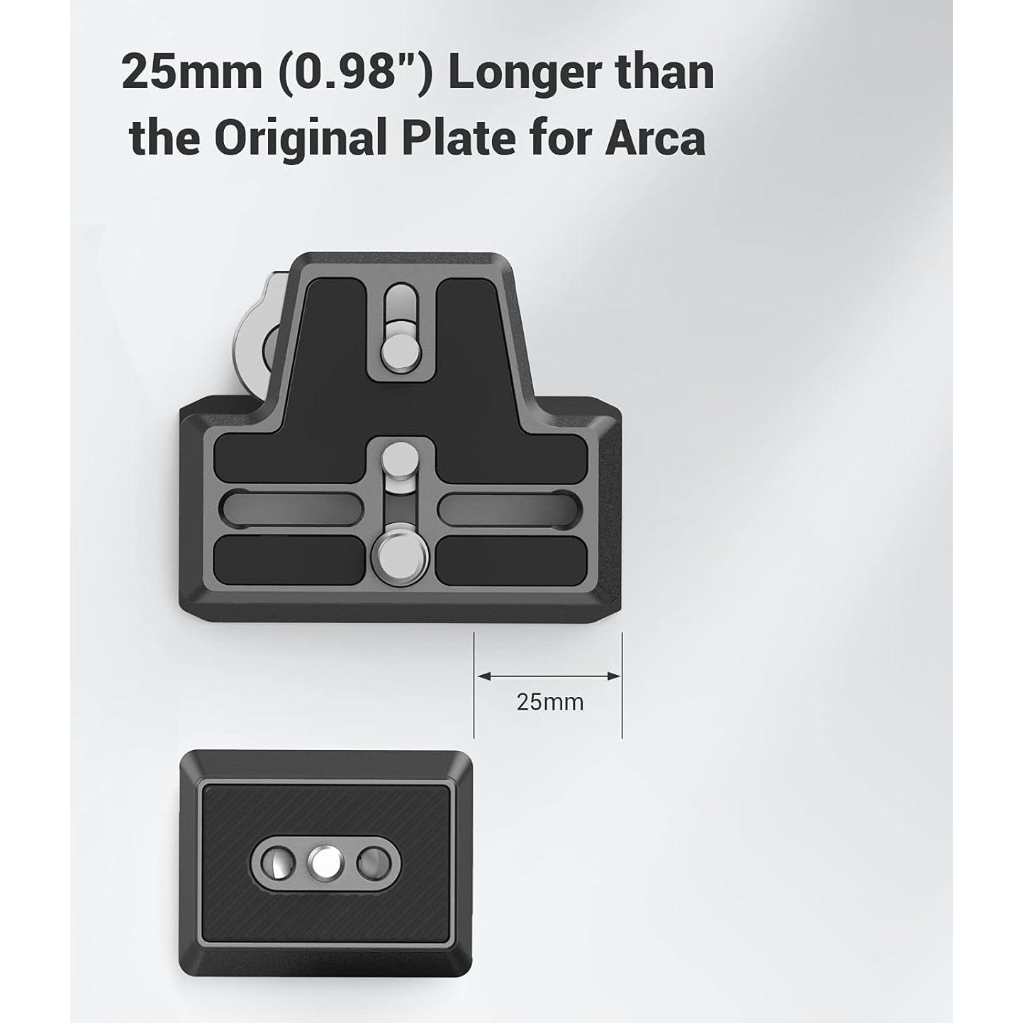Placa de Liberación Rápida Extendida SmallRig 3162 para Gimbal DJI RS