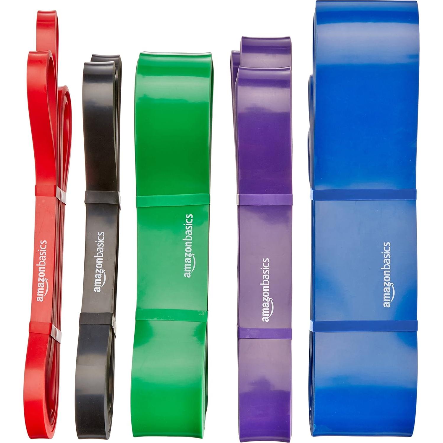 Banda de Resistencia Amazon Basics 10-35 kg para Entrenamiento
