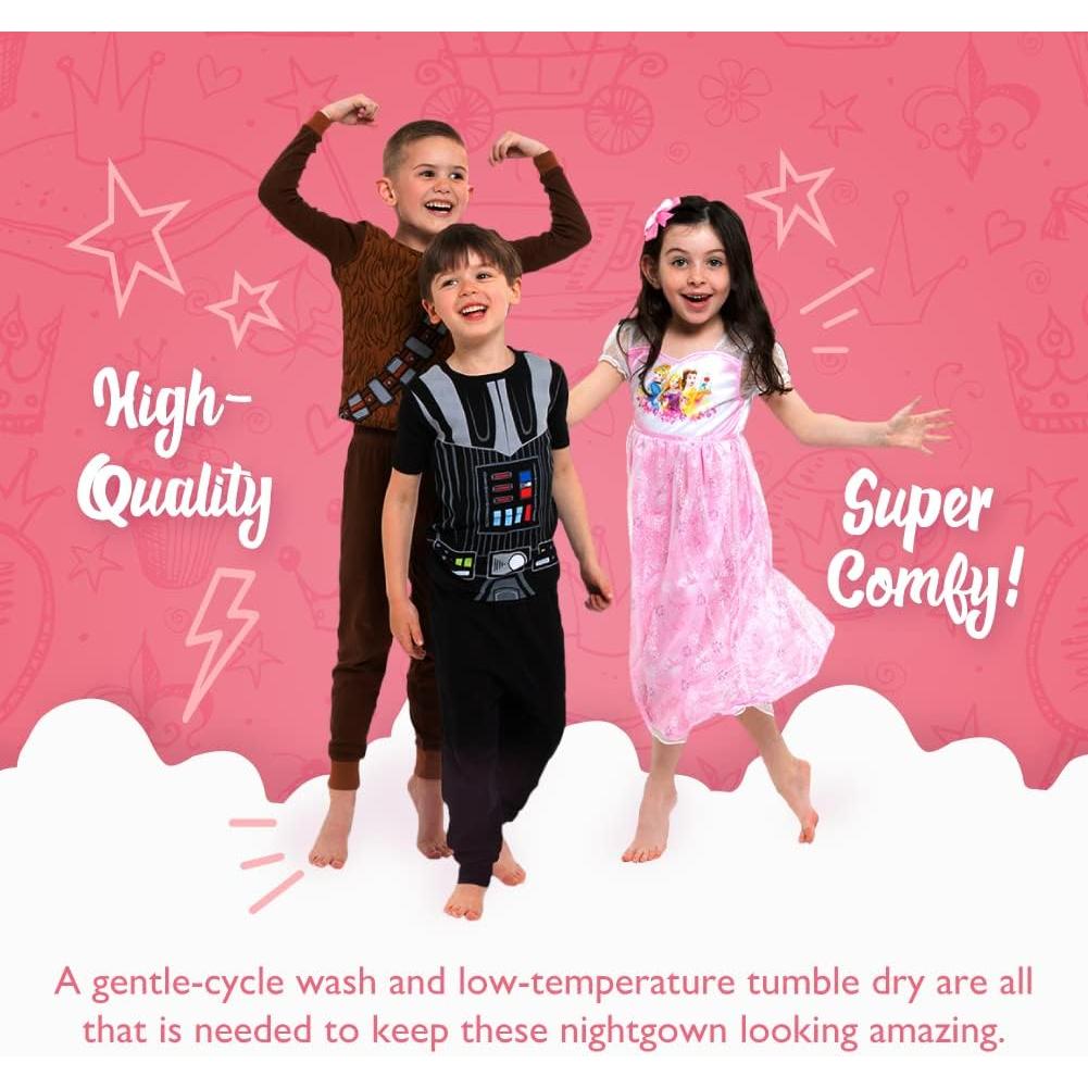 Pijamas Disney para Niñas - Paquete de 3 - Tallas 2-8