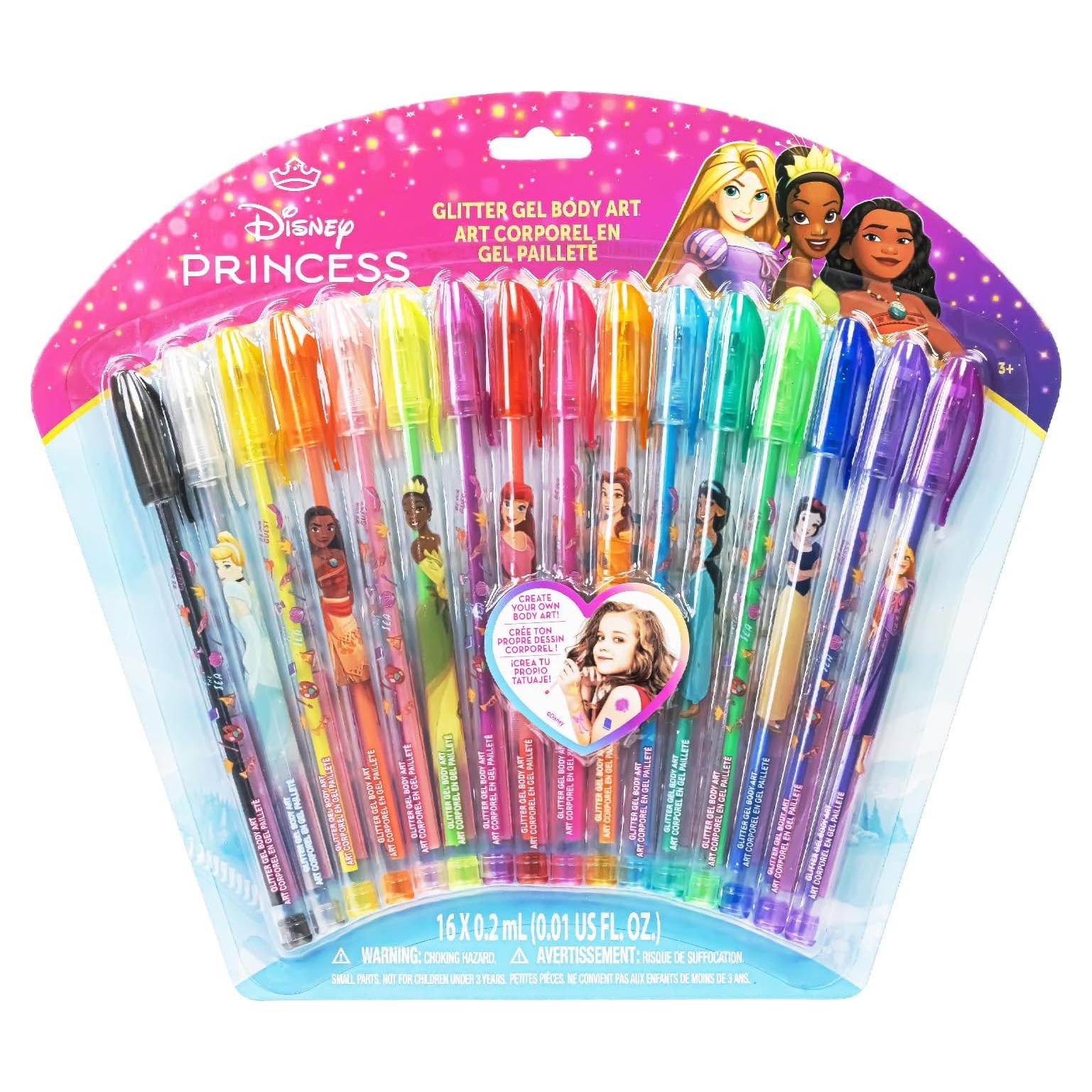 Conjunto 16 Bolígrafos Brillantes Townley Girl Disney Princess