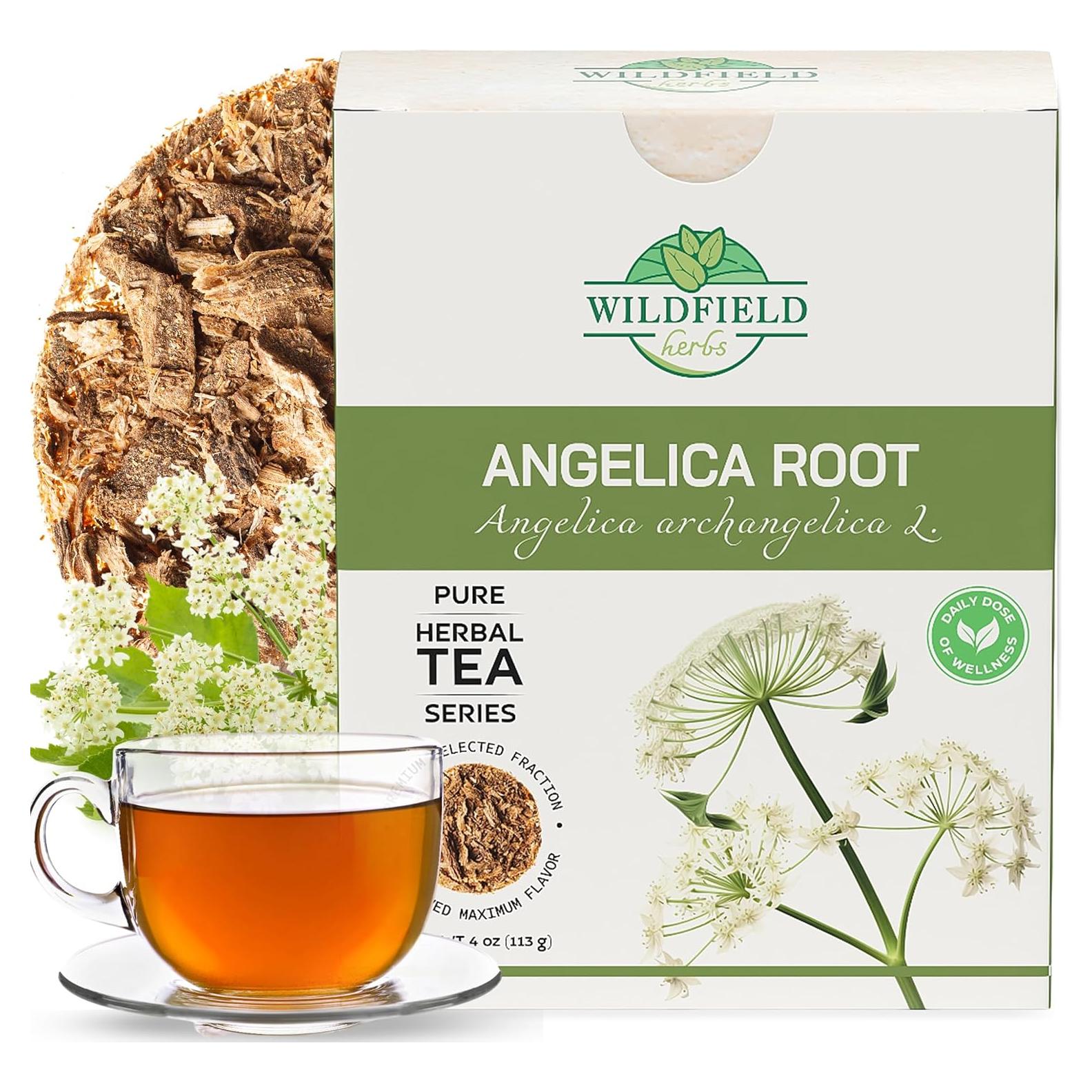 Té de Hierbas Raíz de Angélica OVVA 113g - Sabor Natural