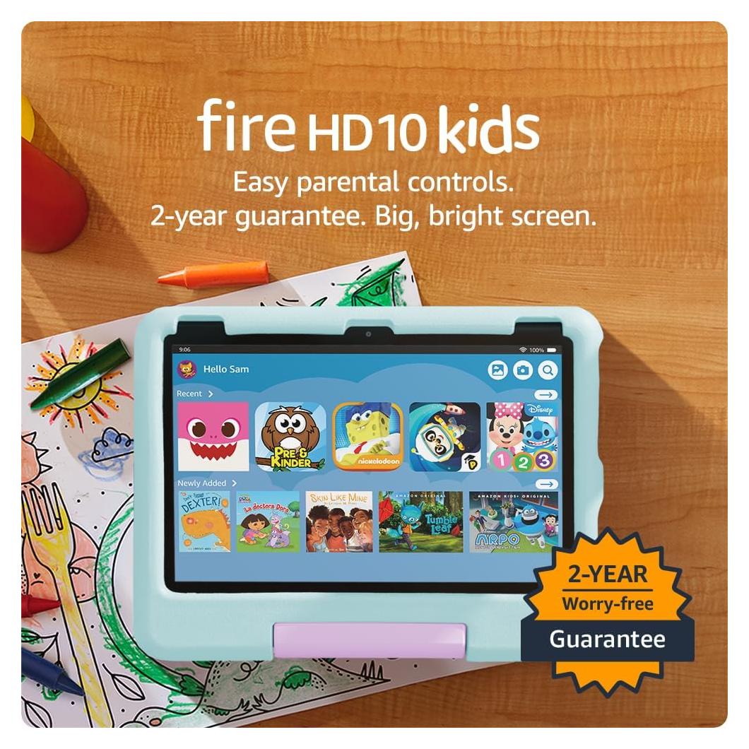 Tableta Amazon Fire HD 10 Kids 32GB Princesa Disney 10.1"