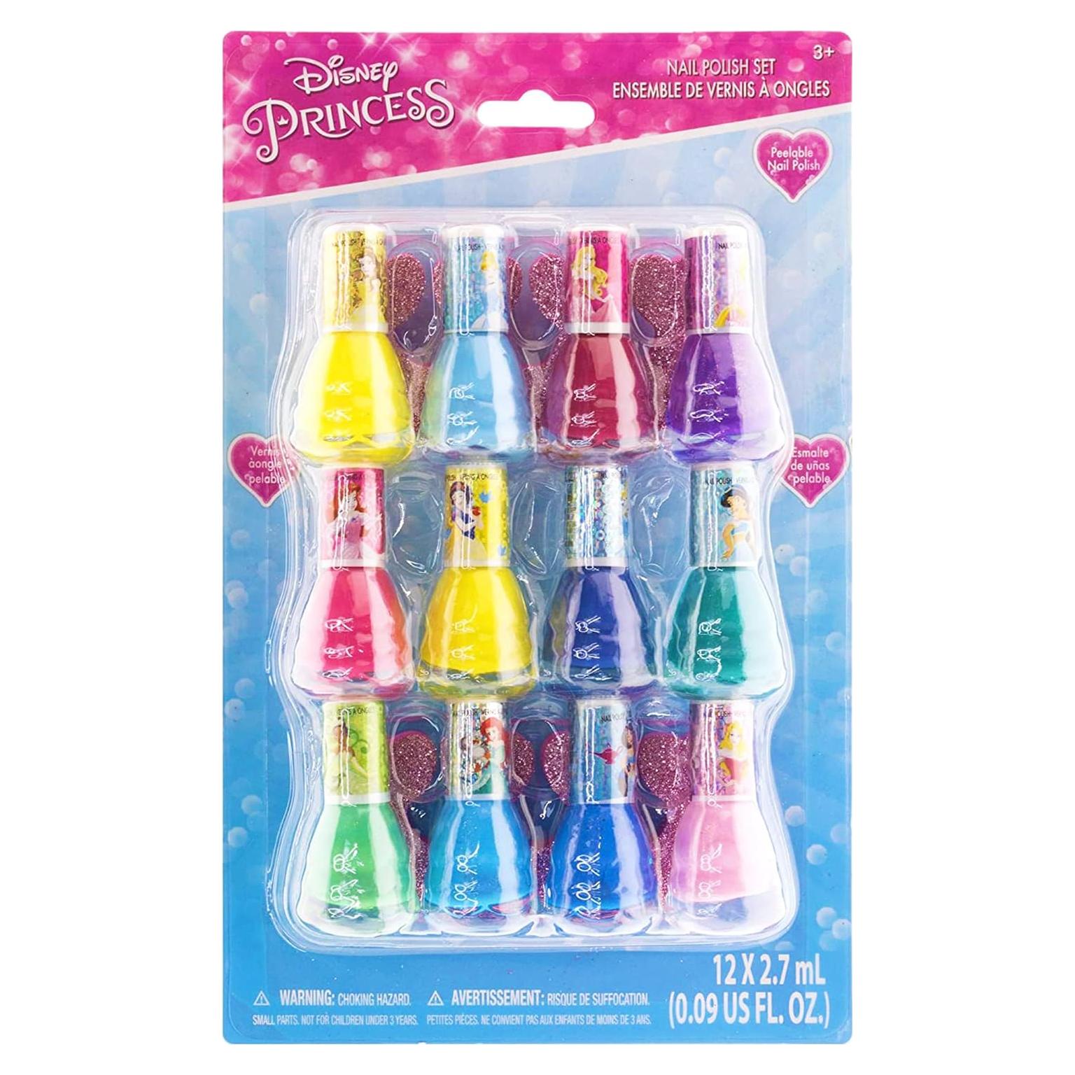 Kit de Esmalte de Uñas Townley Girl Princesas Disney 14 Piezas