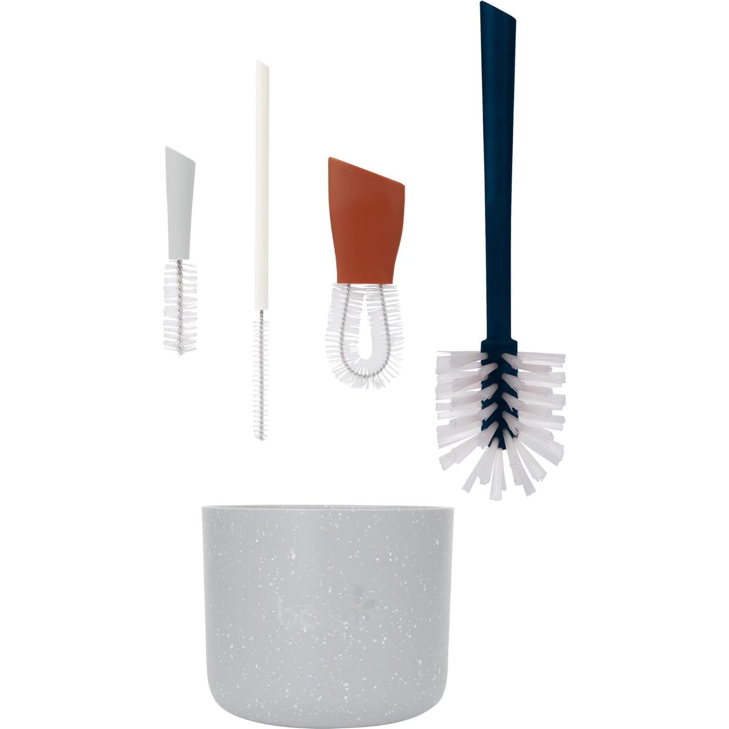 Set de Cepillos para Biberones Boon Mod - 4 Piezas Multicolor