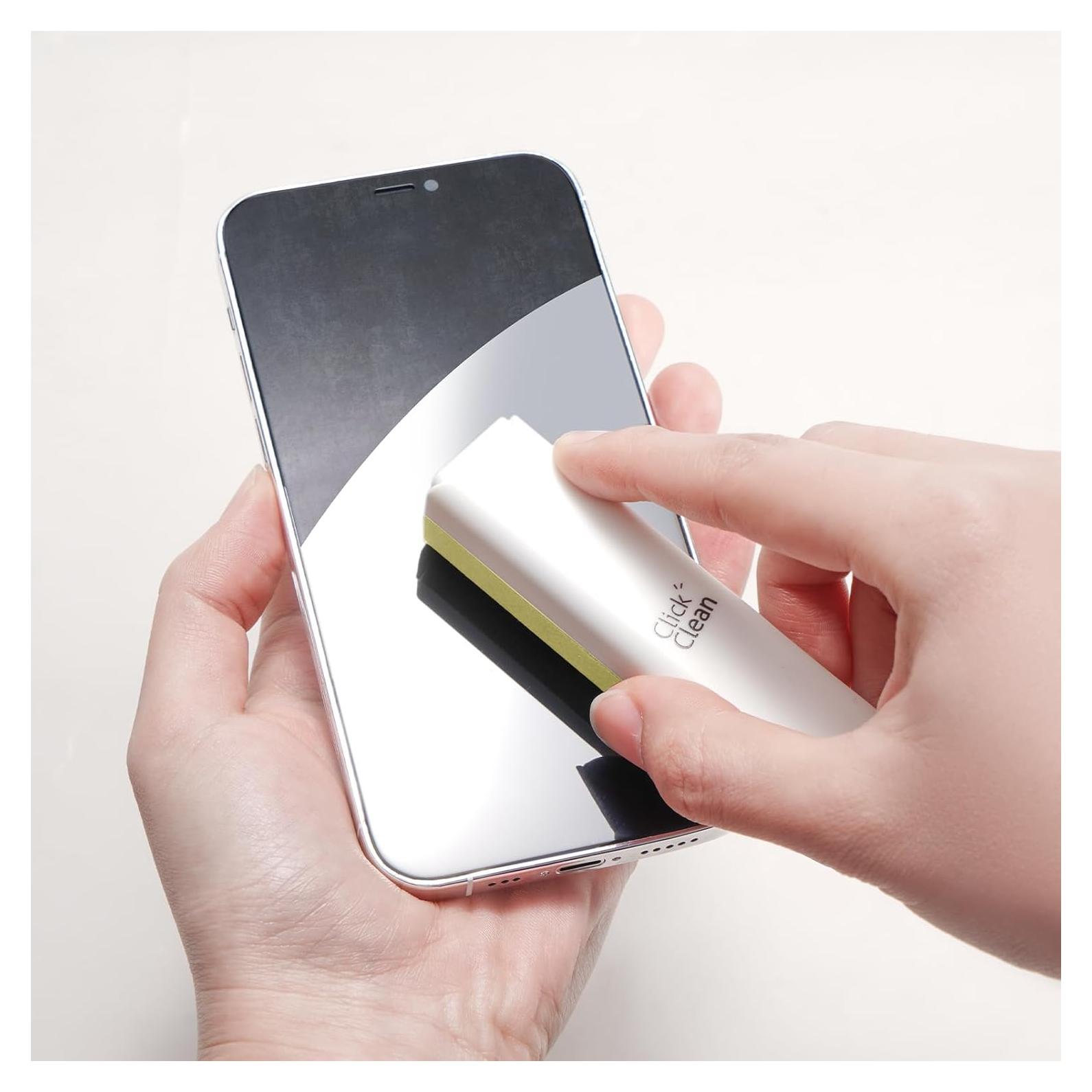 CLICK CLEAN Limpiador de Pantallas Todo en Uno con Microfibra