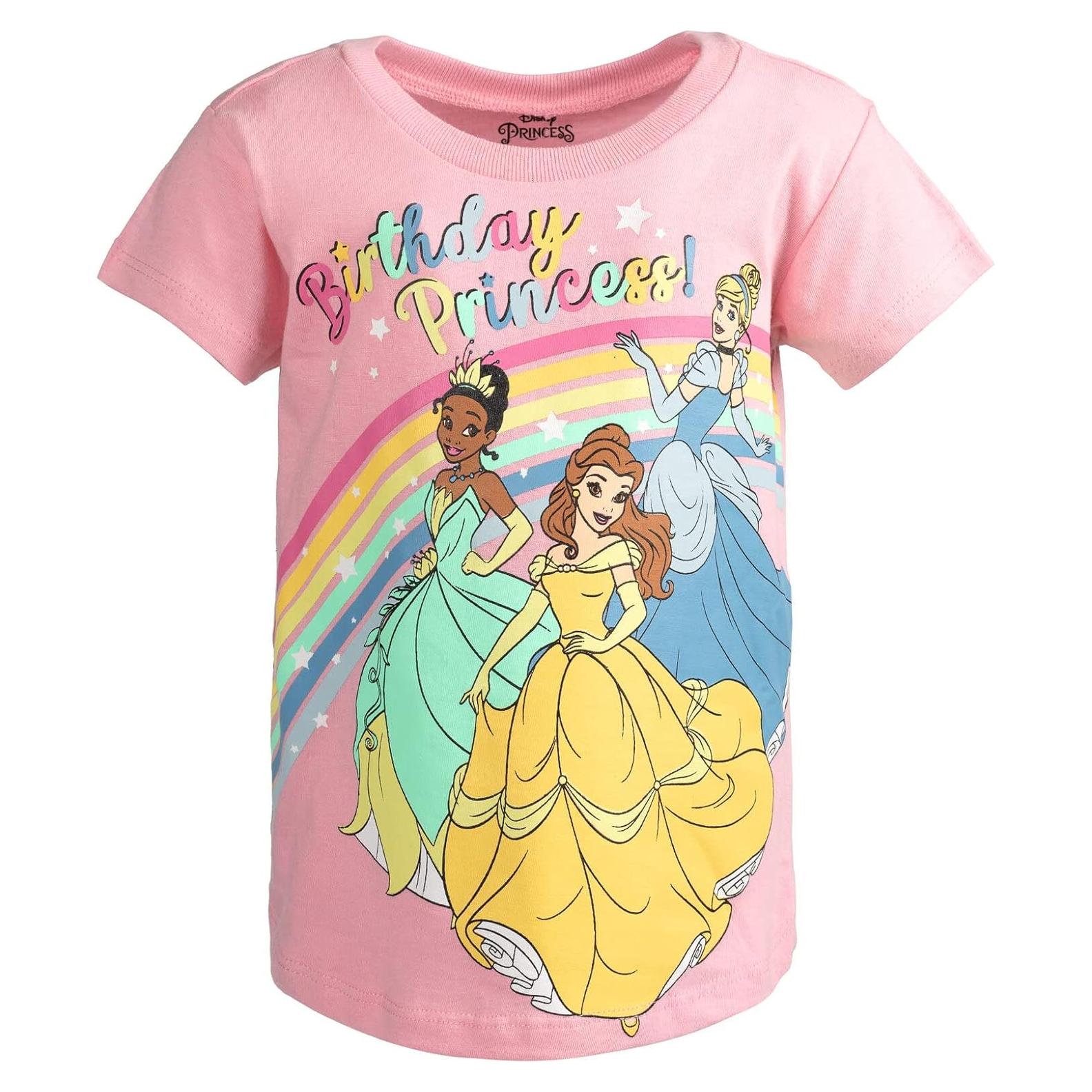 Camiseta Cumpleaños Disney Junior Niñas Talla 2T a 16
