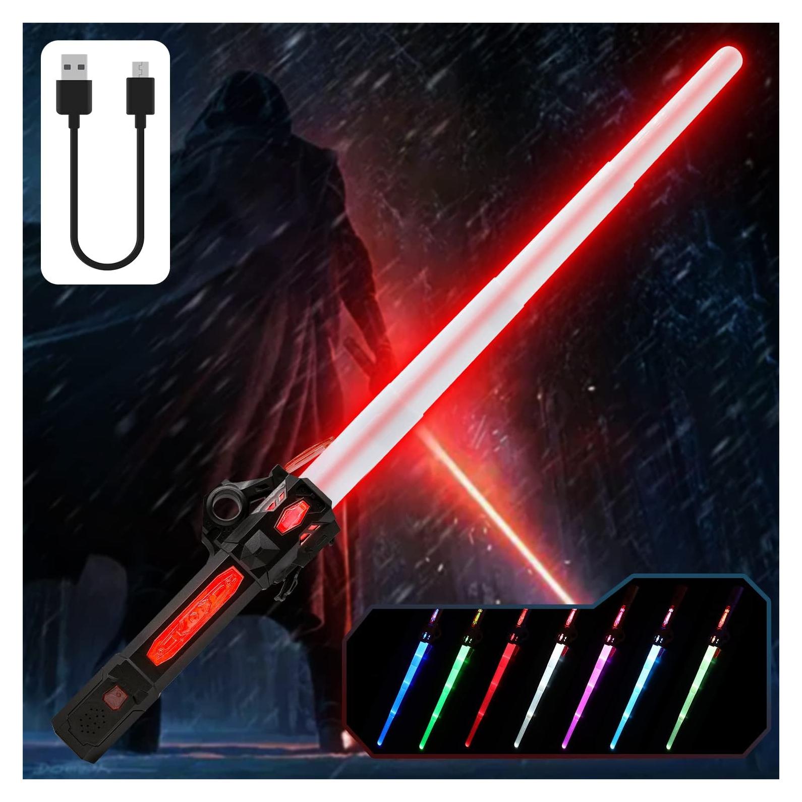 Sable de Luz Expandible ANNDOFY RGB 7 Colores 78.7 cm