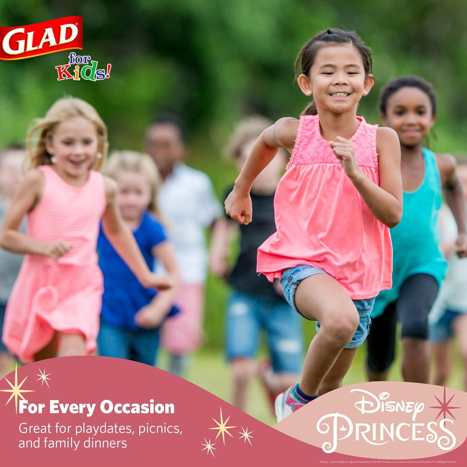 Platos de Papel Disney Princesa Glad 10" (25,4 cm) 20 Pzas