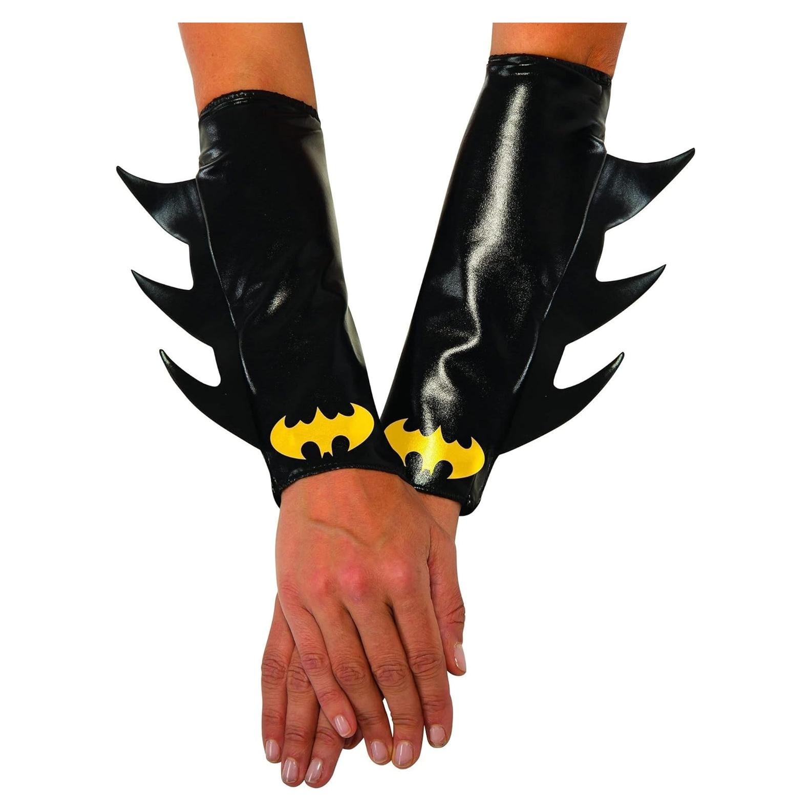 Guantes de Batgirl para Adultos Rubies - Disfraz Oficial DC Comics