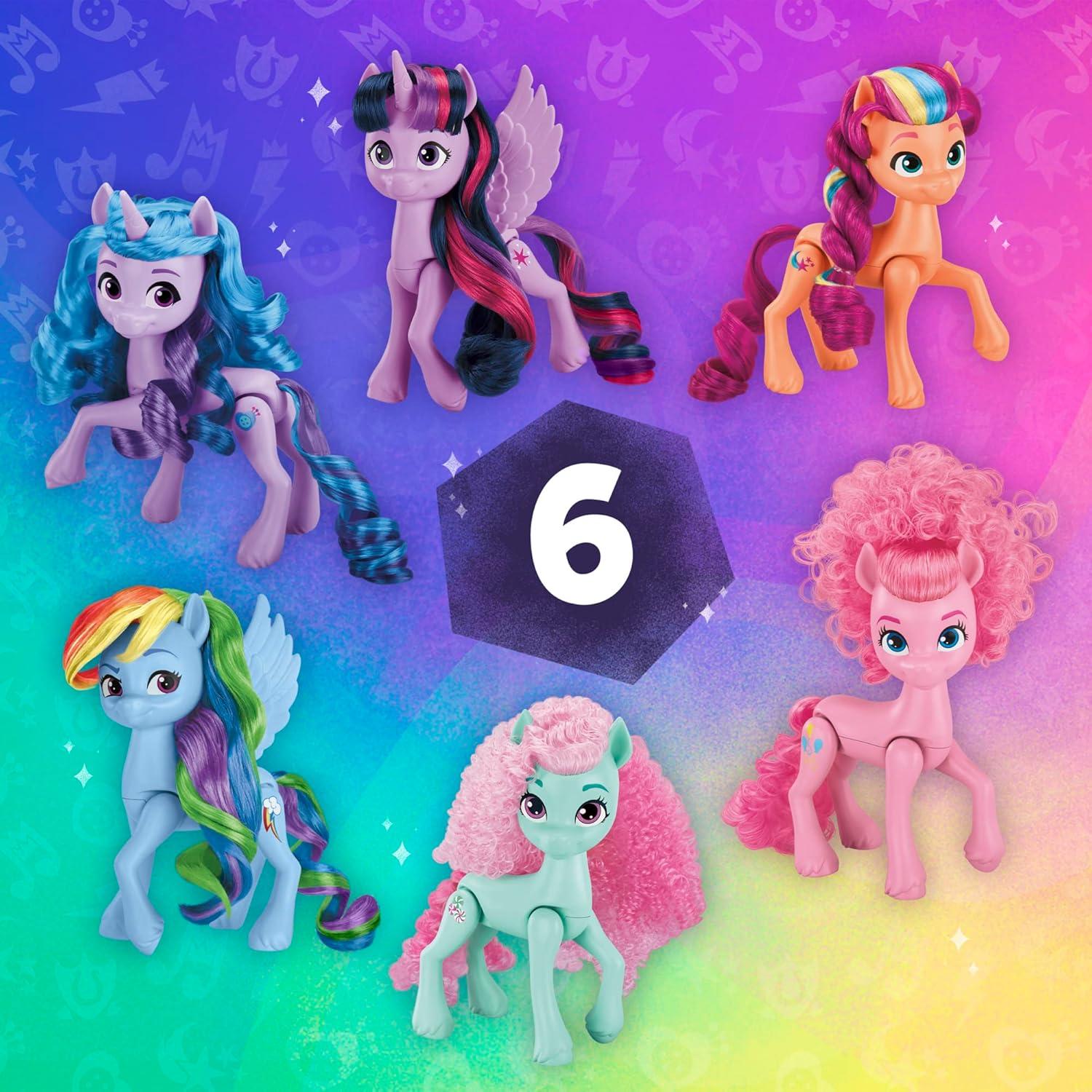 Muñecas My Little Pony Set 6 Figuras 13.97 cm Hasbro