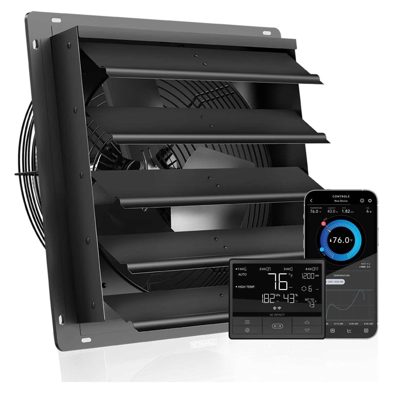 Ventilador Extractor AC Infinity AIRLIFT T20 20" WiFi Control