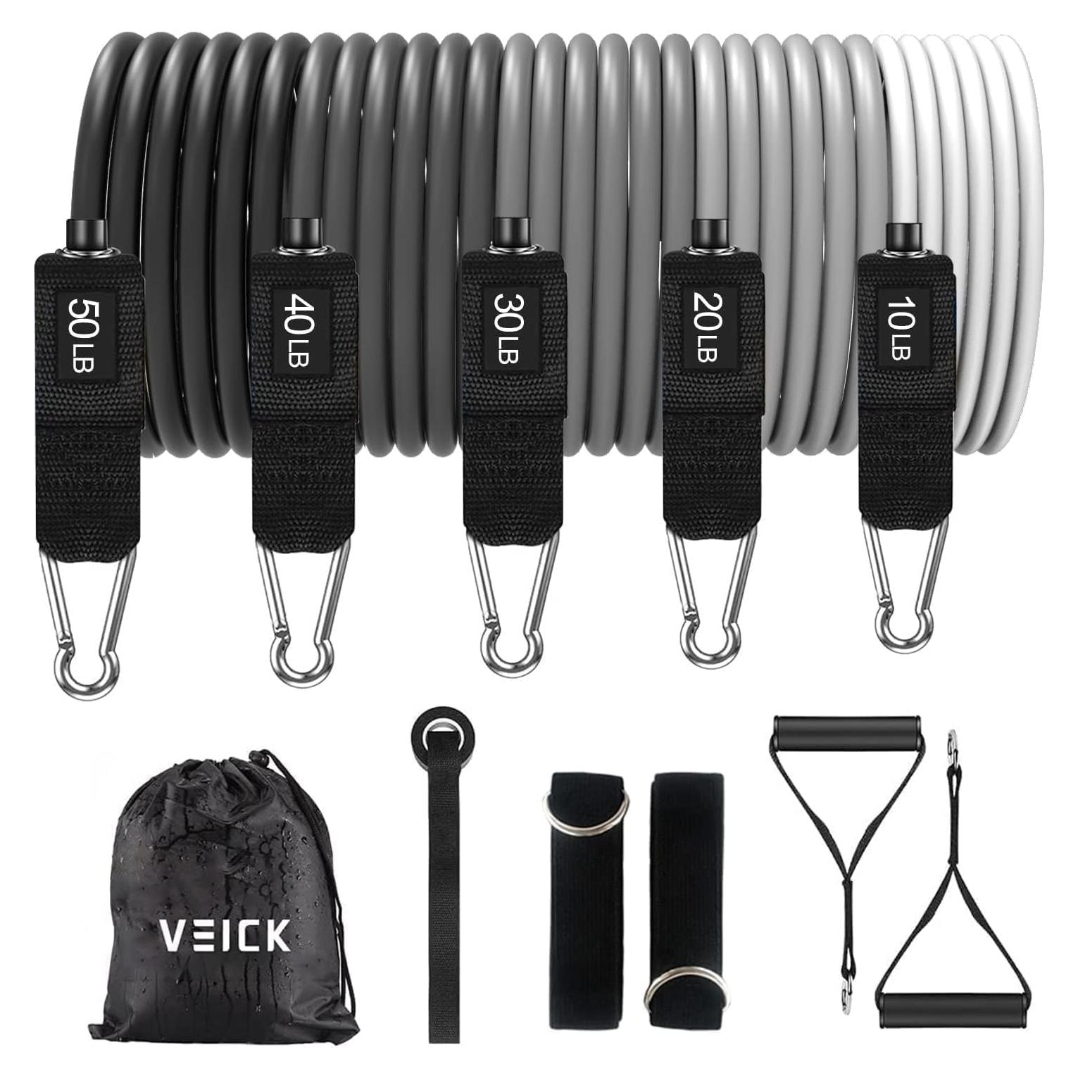 Bandas de Resistencia VEICK 5 Niveles Ajustables 150LBS