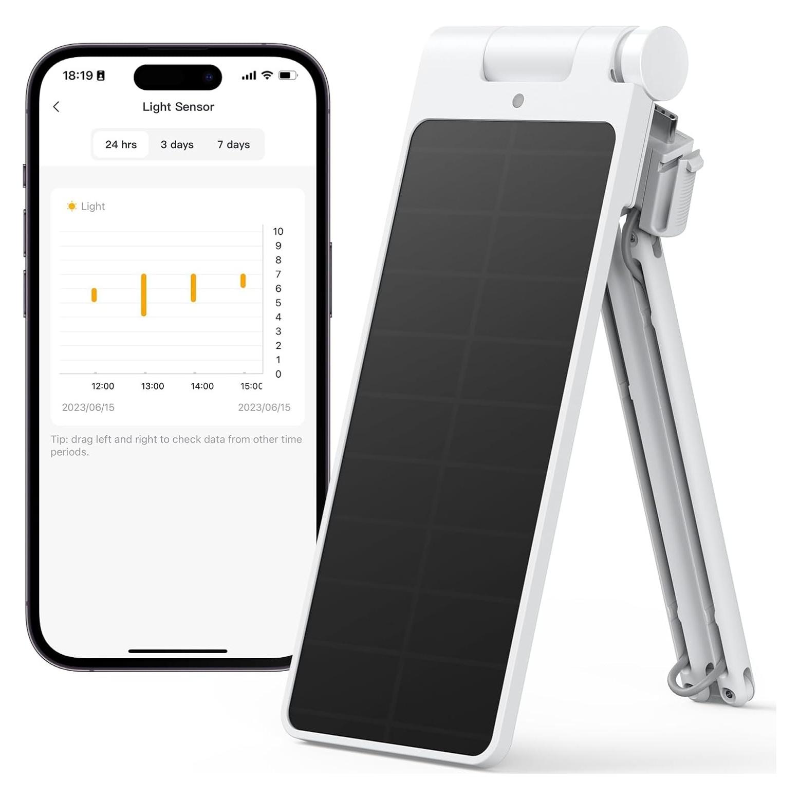 Cargador Solar SwitchBot para Cortina 3 - Alta Eficiencia