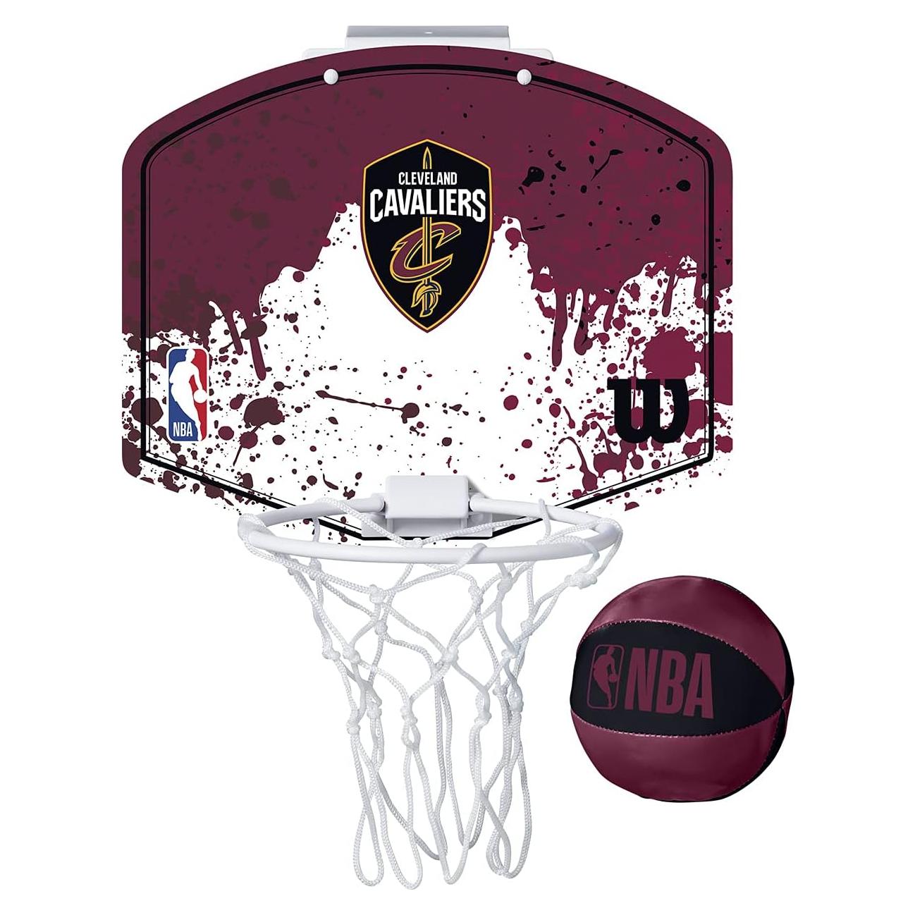 Aro de Baloncesto Mini Wilson NBA Cavaliers 30.48 cm