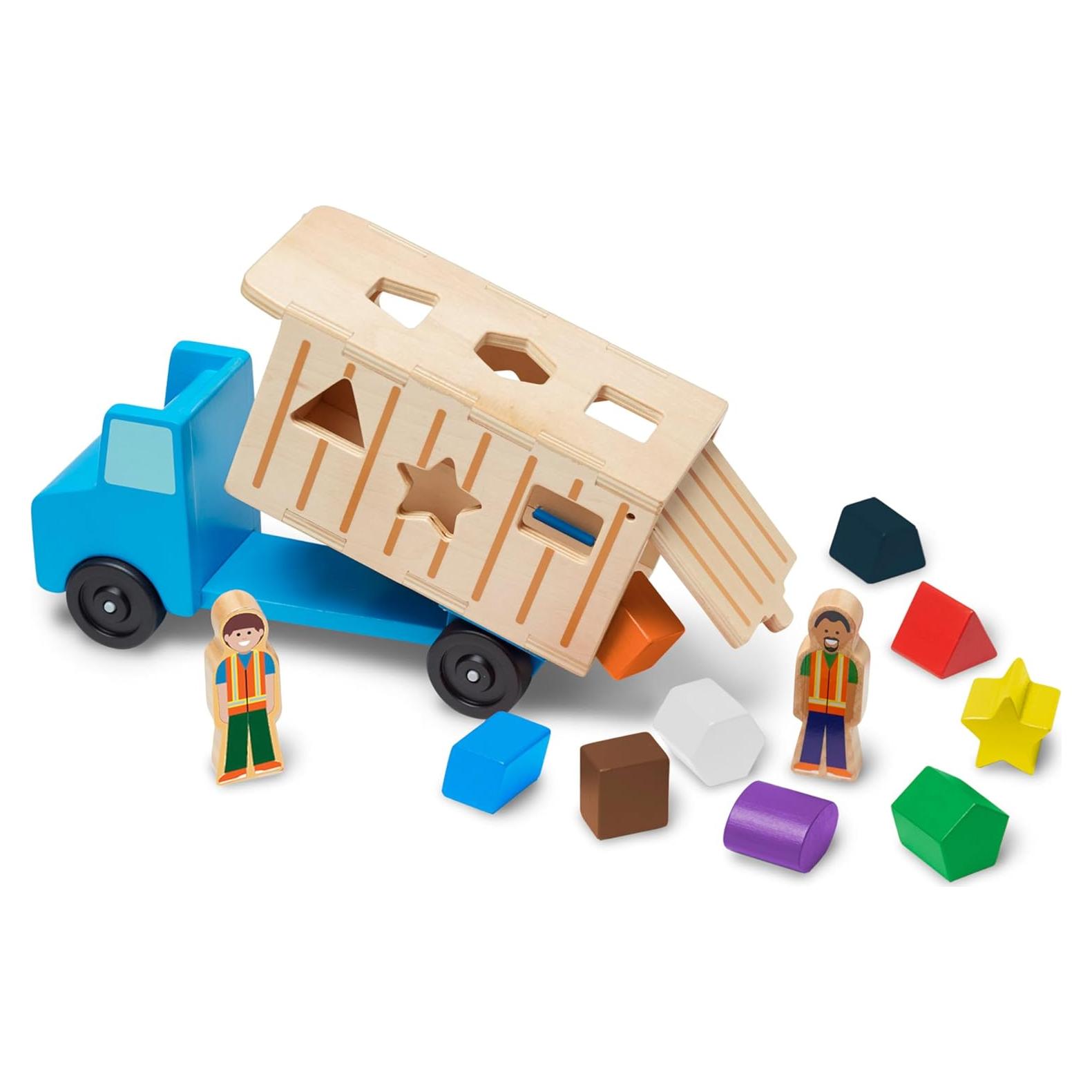 Camión Volquete de Madera Melissa & Doug con Clasificador