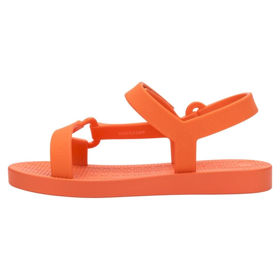 Sandalias Mini Melissa Sun Downtown Niña 20.32x12.27cm Naranja