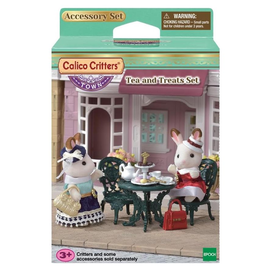 Conjunto de Té Calico Critters - Muebles y Accesorios 23 Piezas