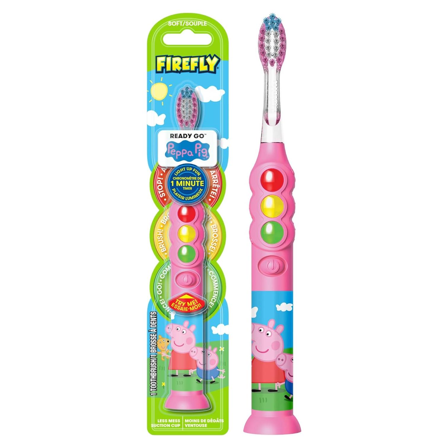 Cepillo de dientes Firefly Peppa Pig con temporizador 1 min