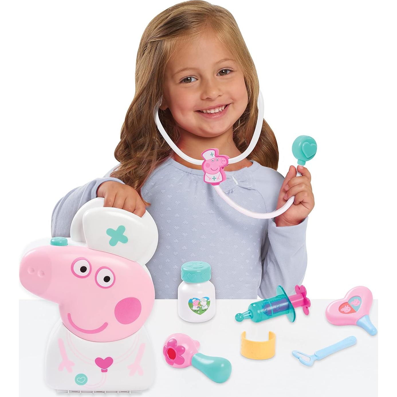 Set de Chequeo Peppa Pig Just Play 8 Piezas para Niños