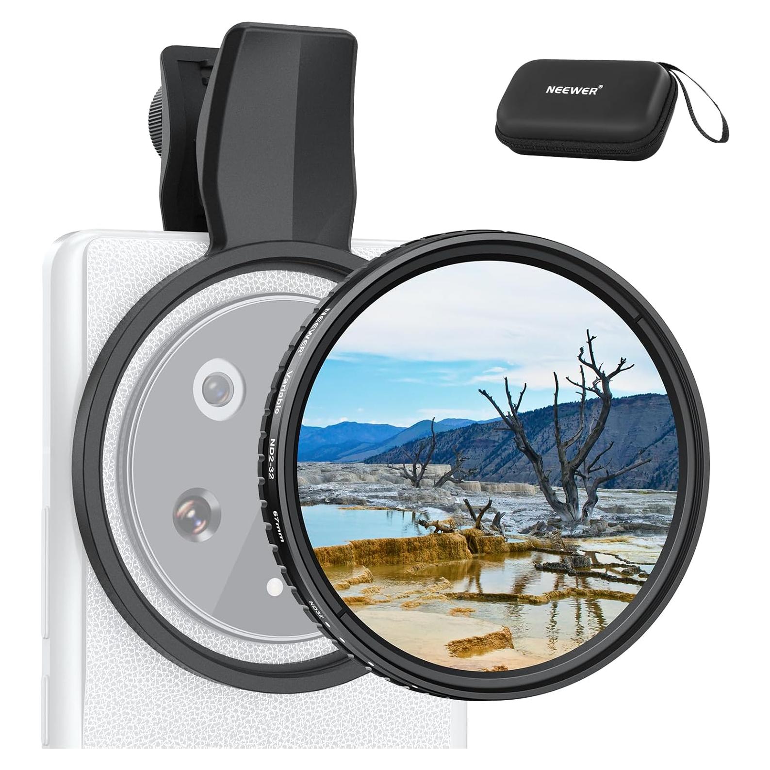 Filtro ND Variable NEEWER 67mm para Teléfono Android ND2-32