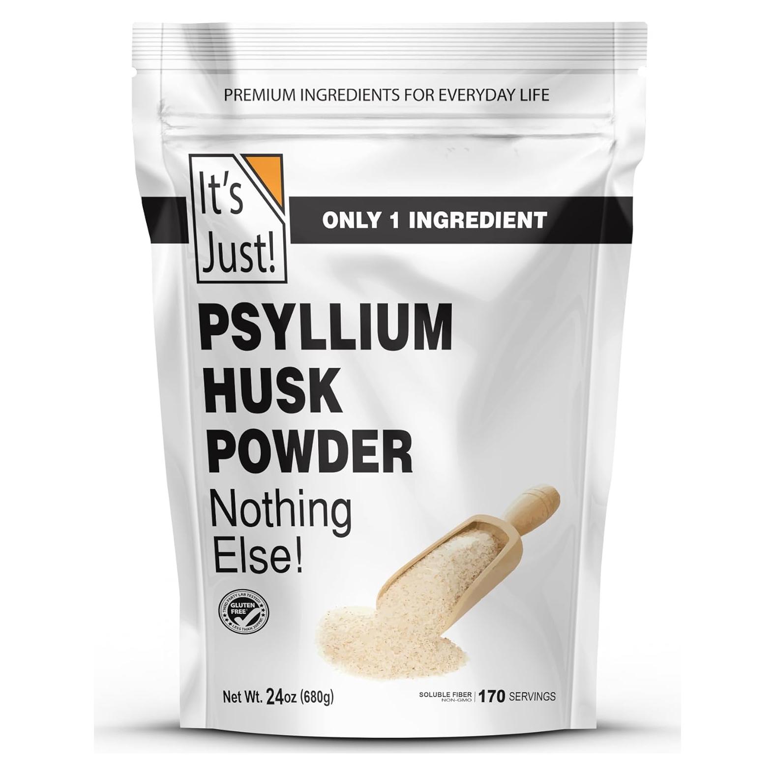 Polvo de Cáscara de Psyllium 138 Foods 283.5g Sin Gluten