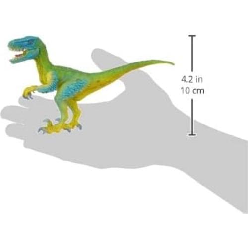 Figura Velociraptor Schleich 18cm con Mandíbula Móvil
