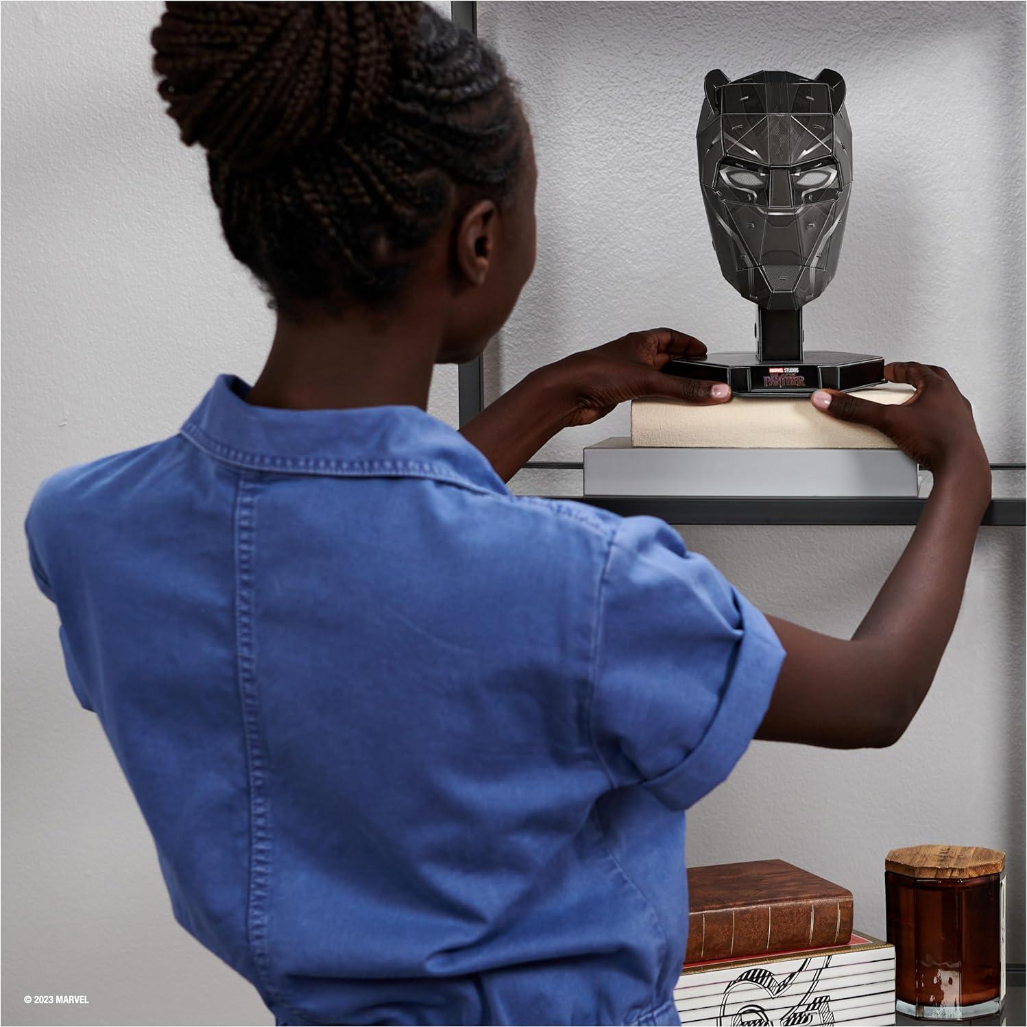 Rompecabezas 3D Black Panther Spin Master 82 Pcs Decoración