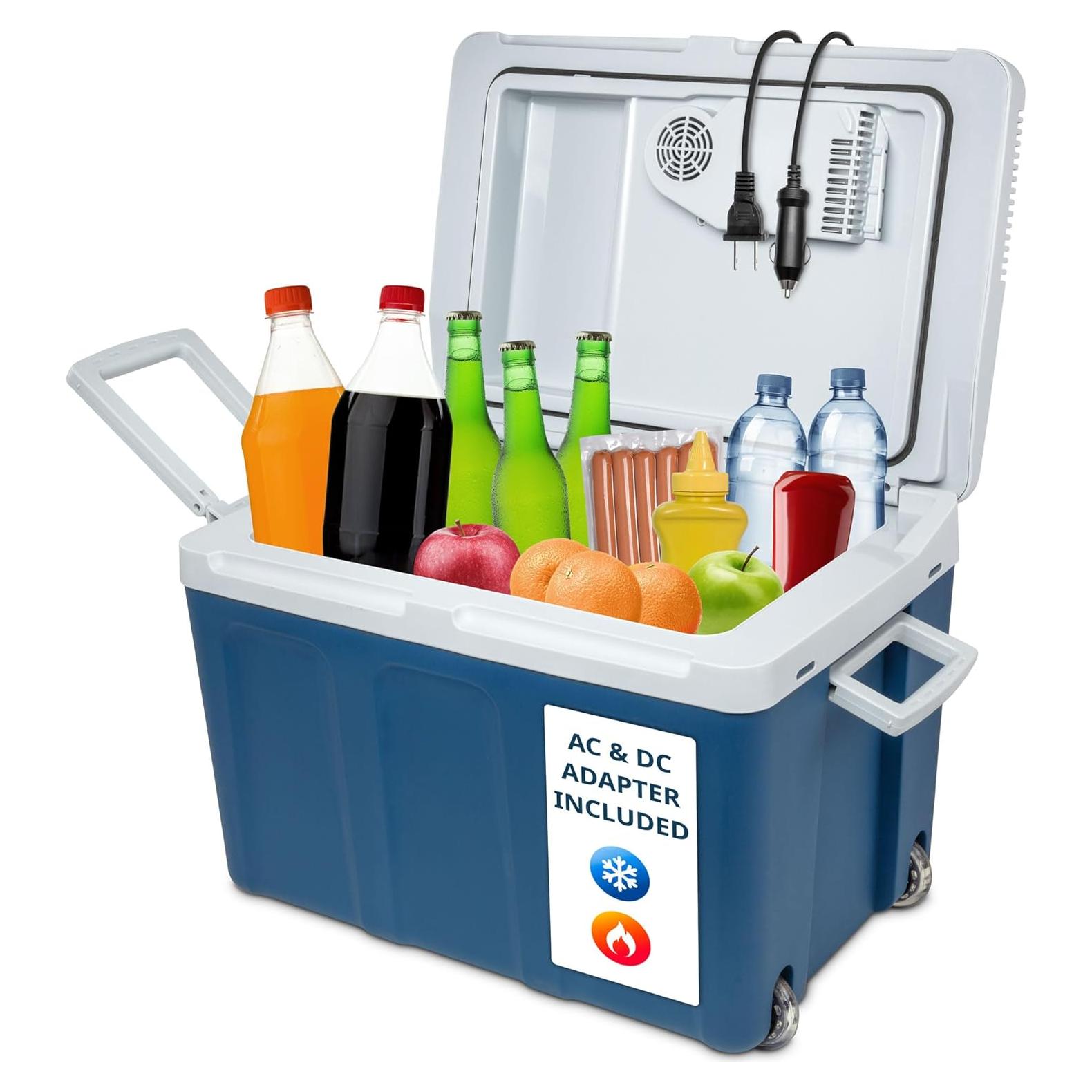 Enfriador y Calentador Eléctrico Ivation 45L con Ruedas