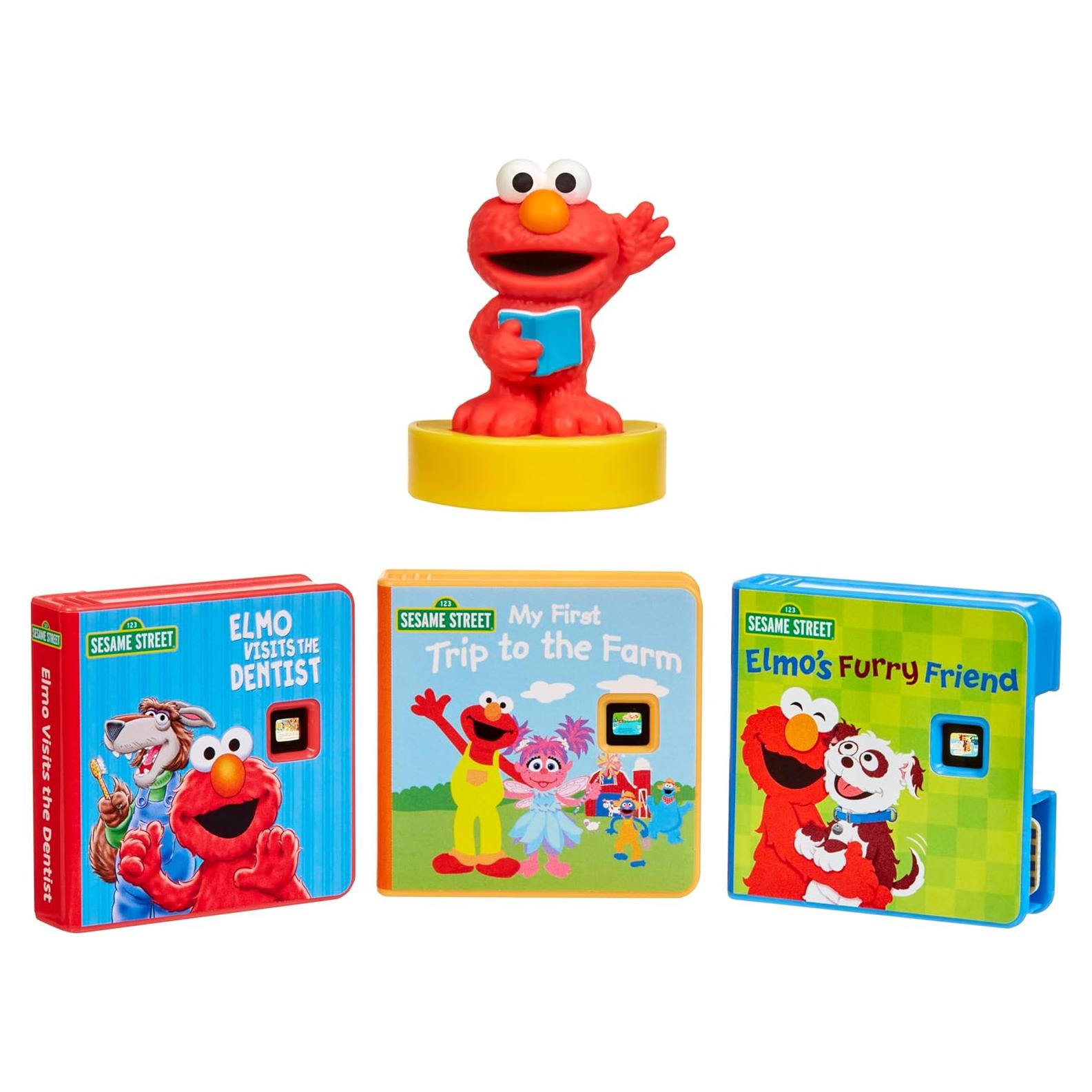 Pequeños Tikes Máquina de Sueños Elmo 3 Cuentos Luz Nocturna