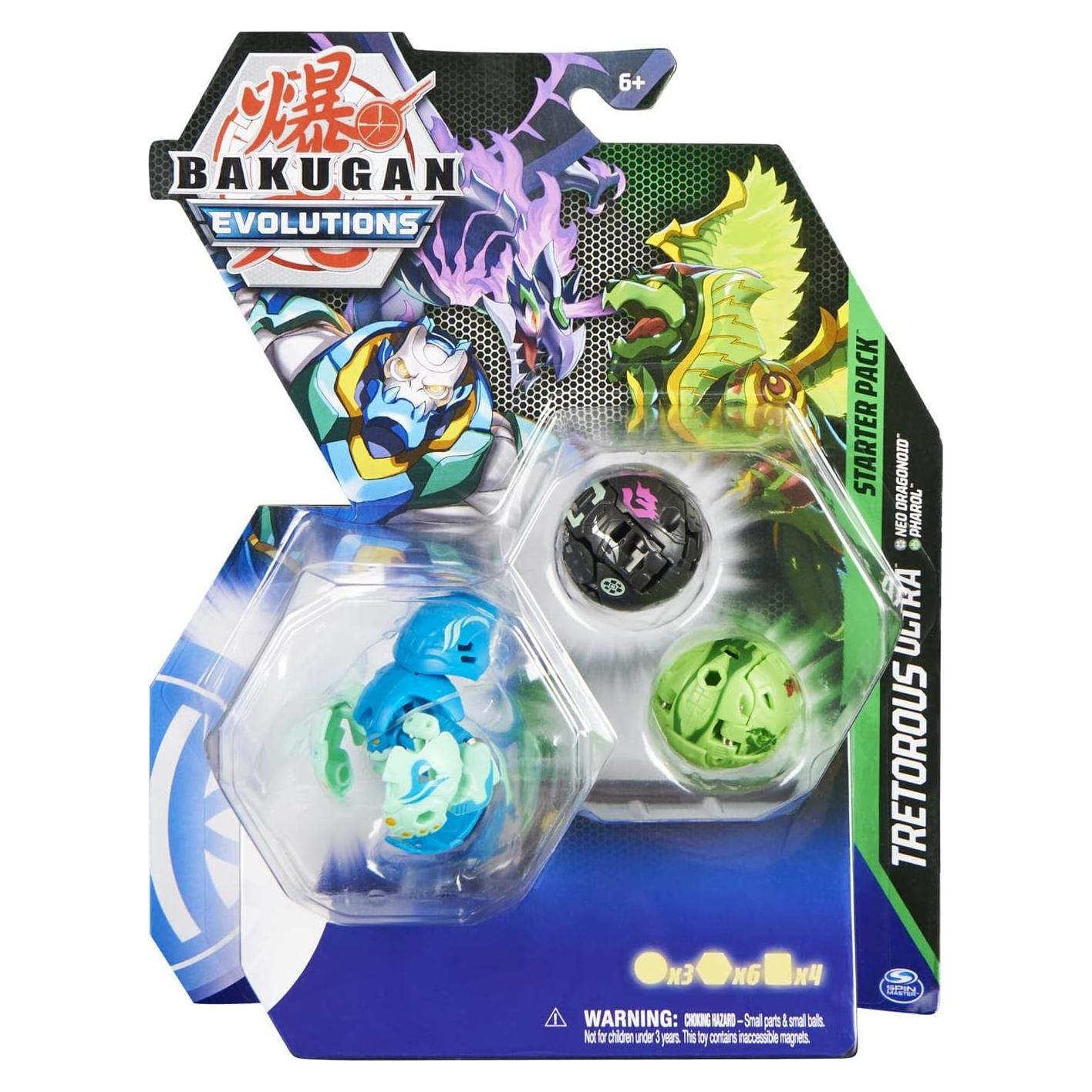 Bakugan Paquete Inicial S4 Tretorous Ultra 159g 6+