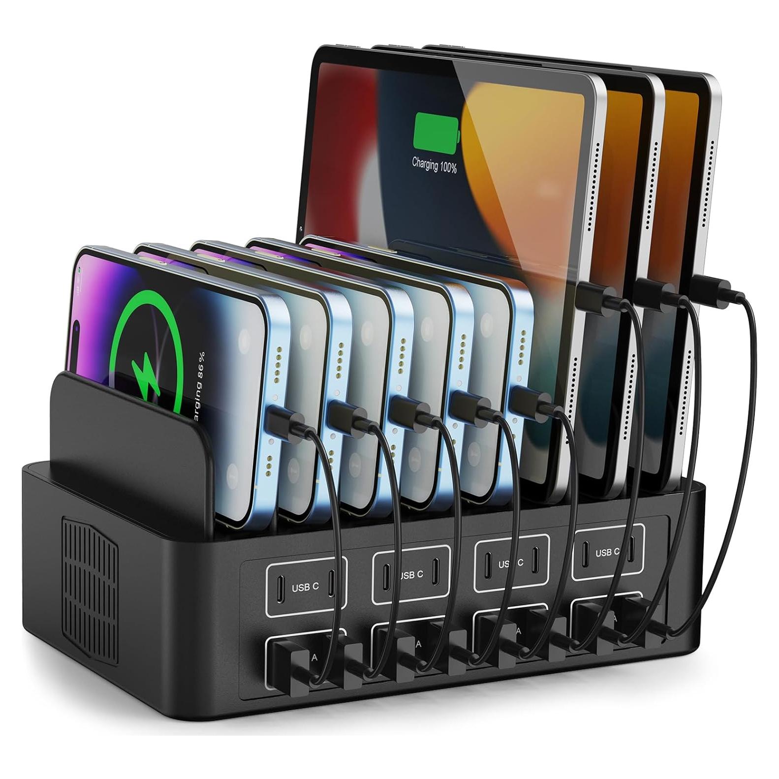 Estación de Carga Rápida 150W RUANSZZ 16 Puertos USB-C