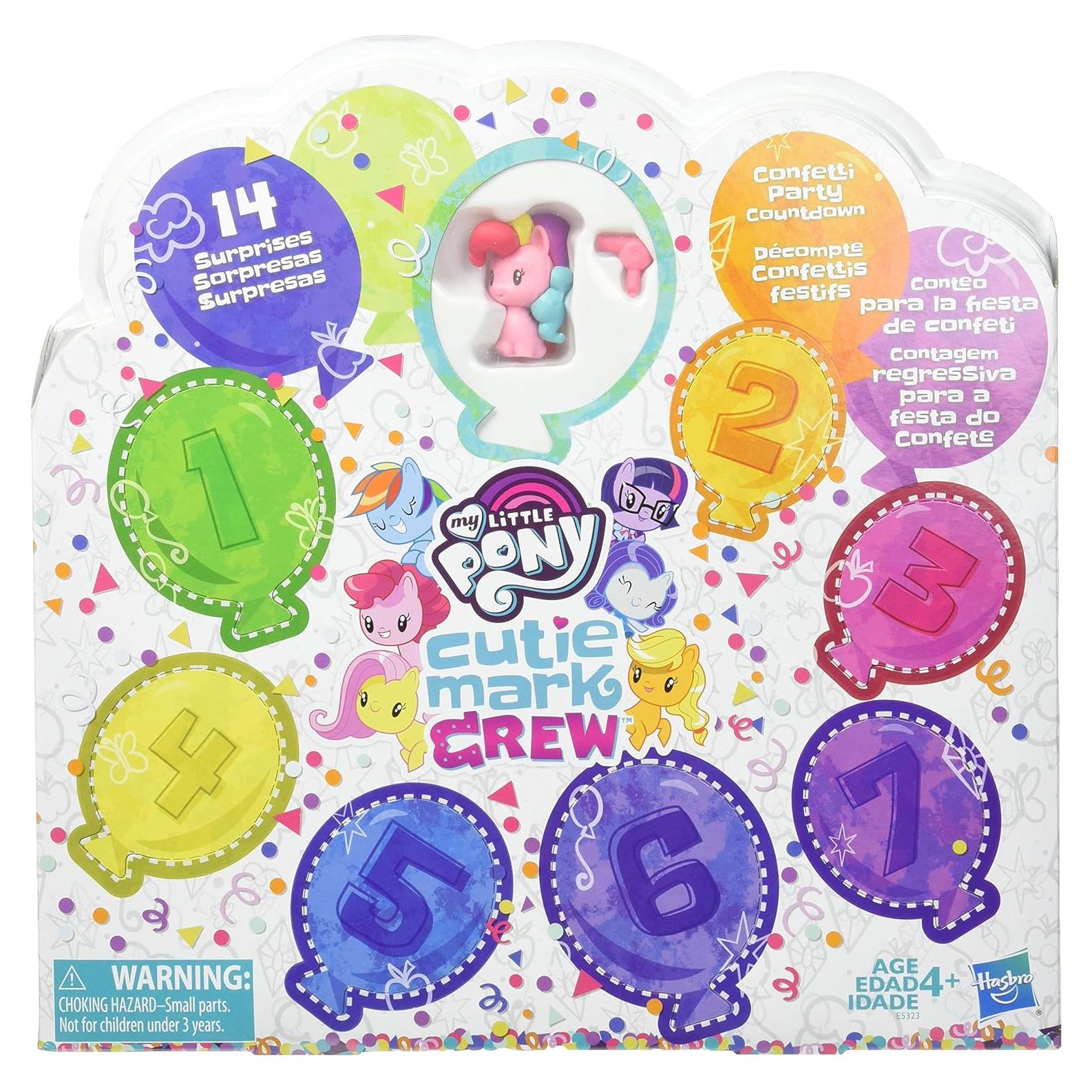 Mi Pequeño Pony Juguete Cutie Paquete de 8 Figuras con Sorpresas