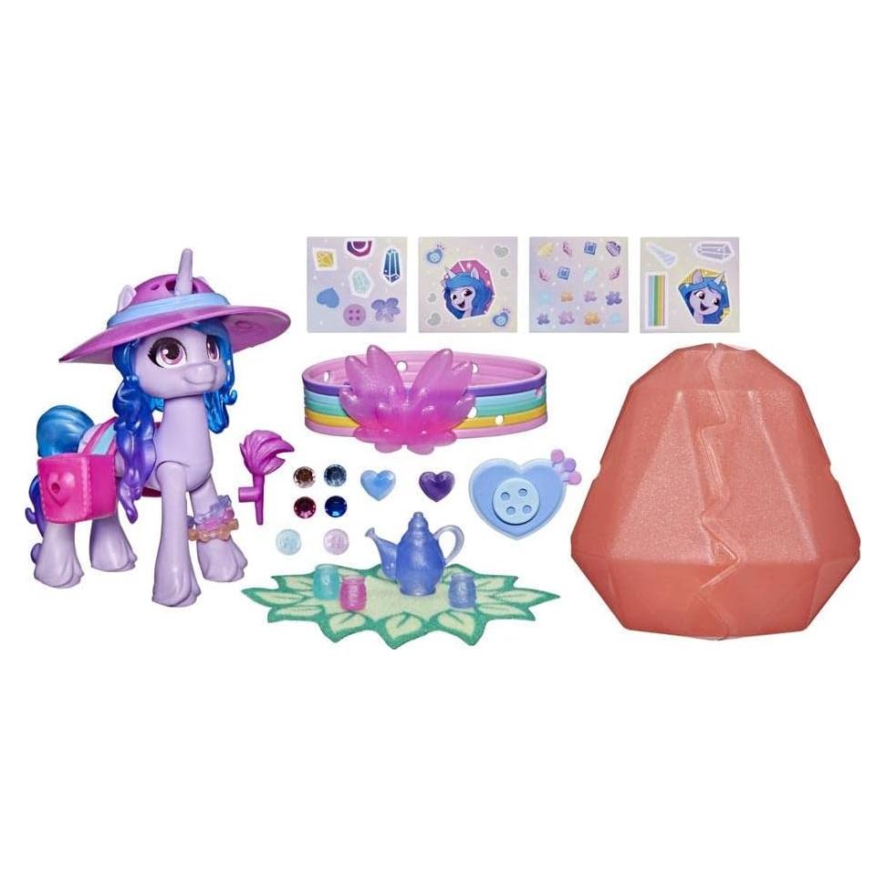Pony Izzy Moonbow Hasbro 7.6 cm con Accesorios Sorpresa