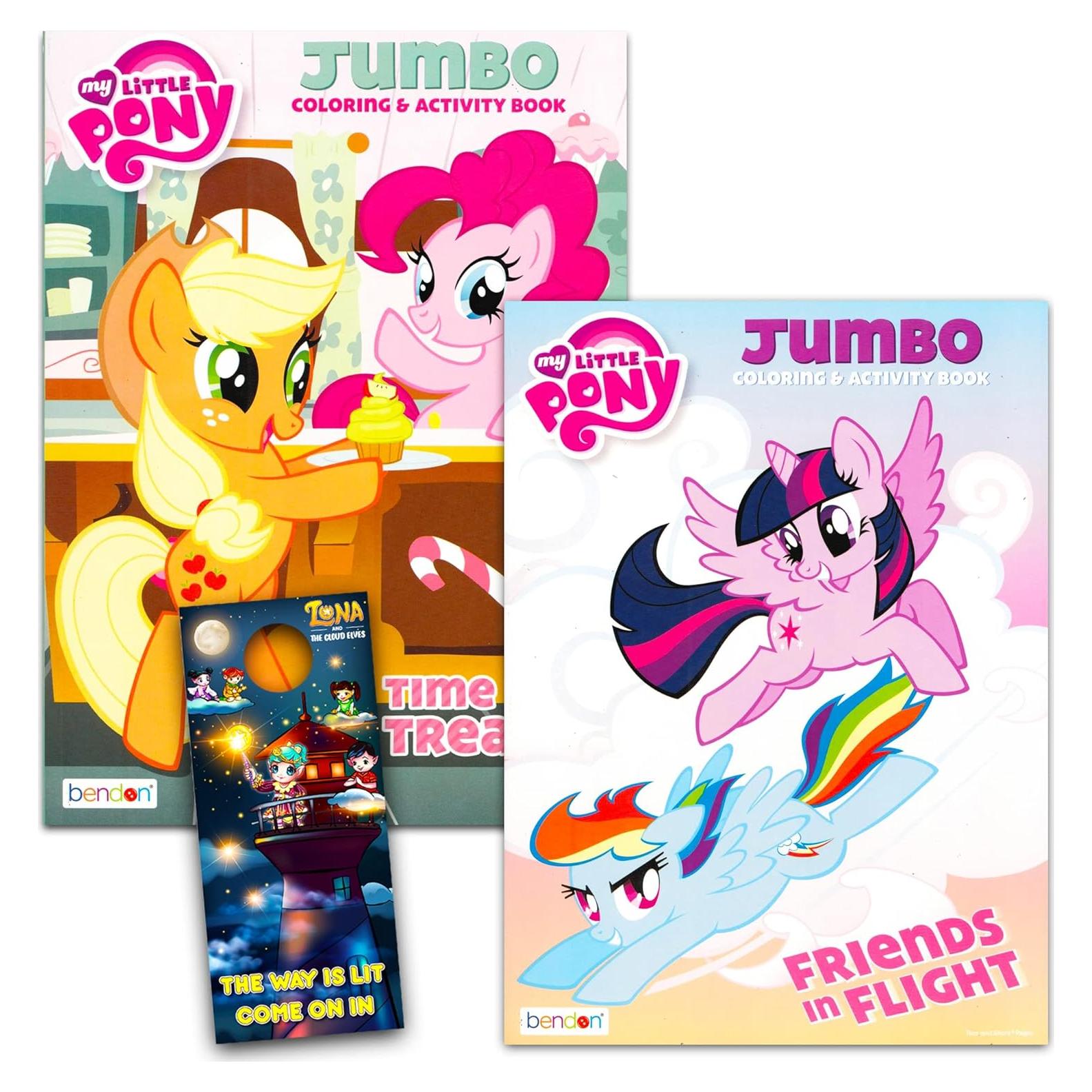 Libro de Colorear Jumbo My Little Pony 2pk 96 Páginas
