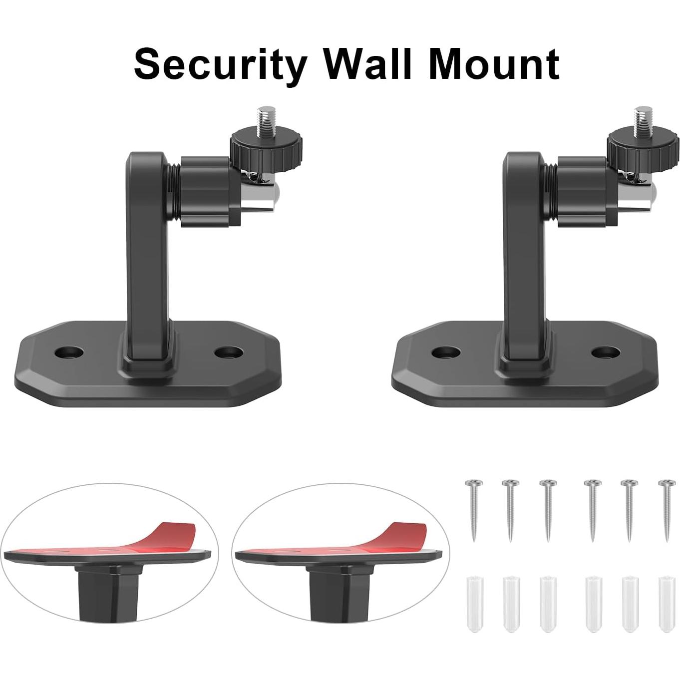 Soporte de Pared Ajustable BFYTN para Cámaras Ring - 2 Paquetes